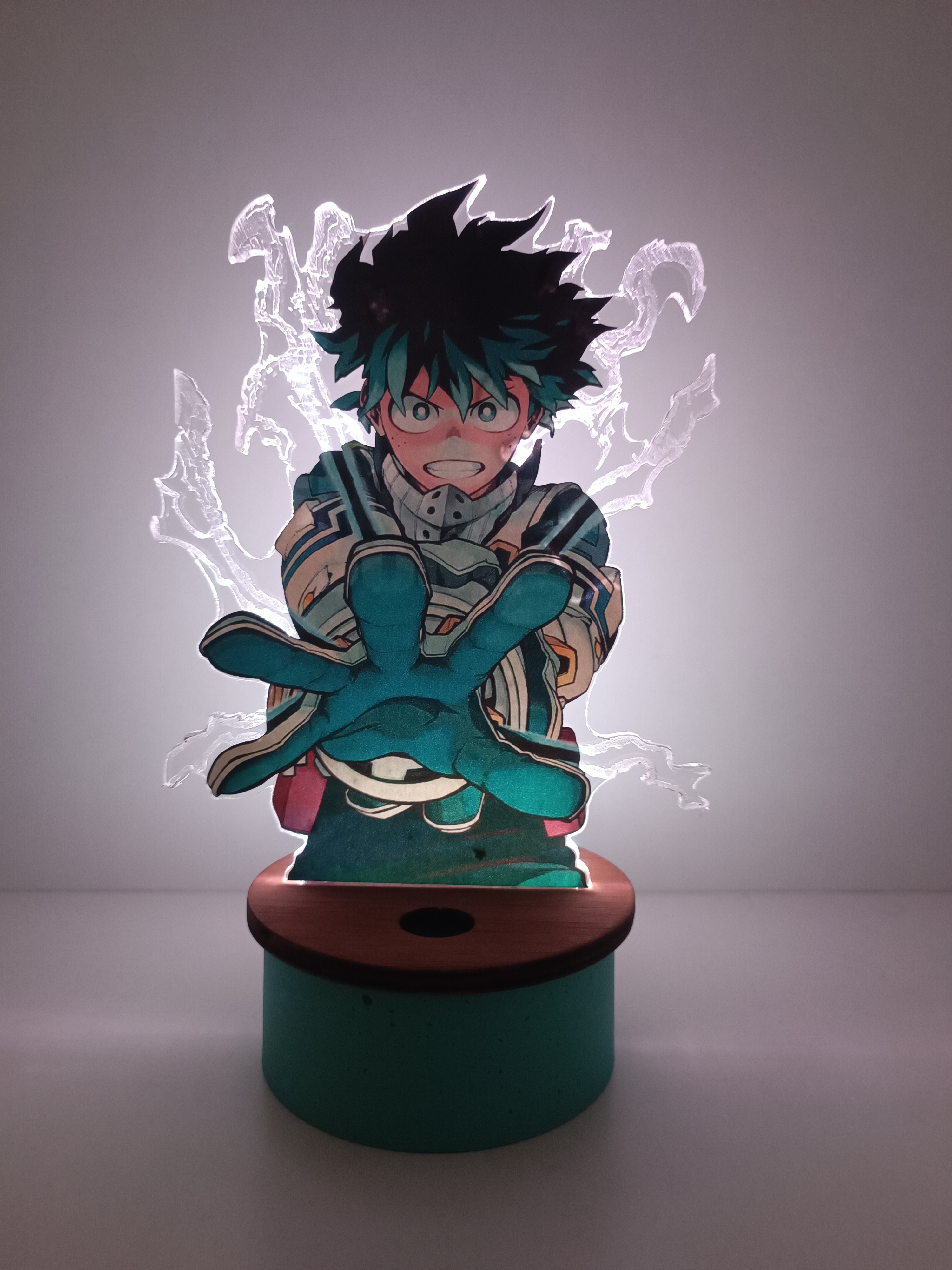 Lámpara Acrílico My Hero Academia