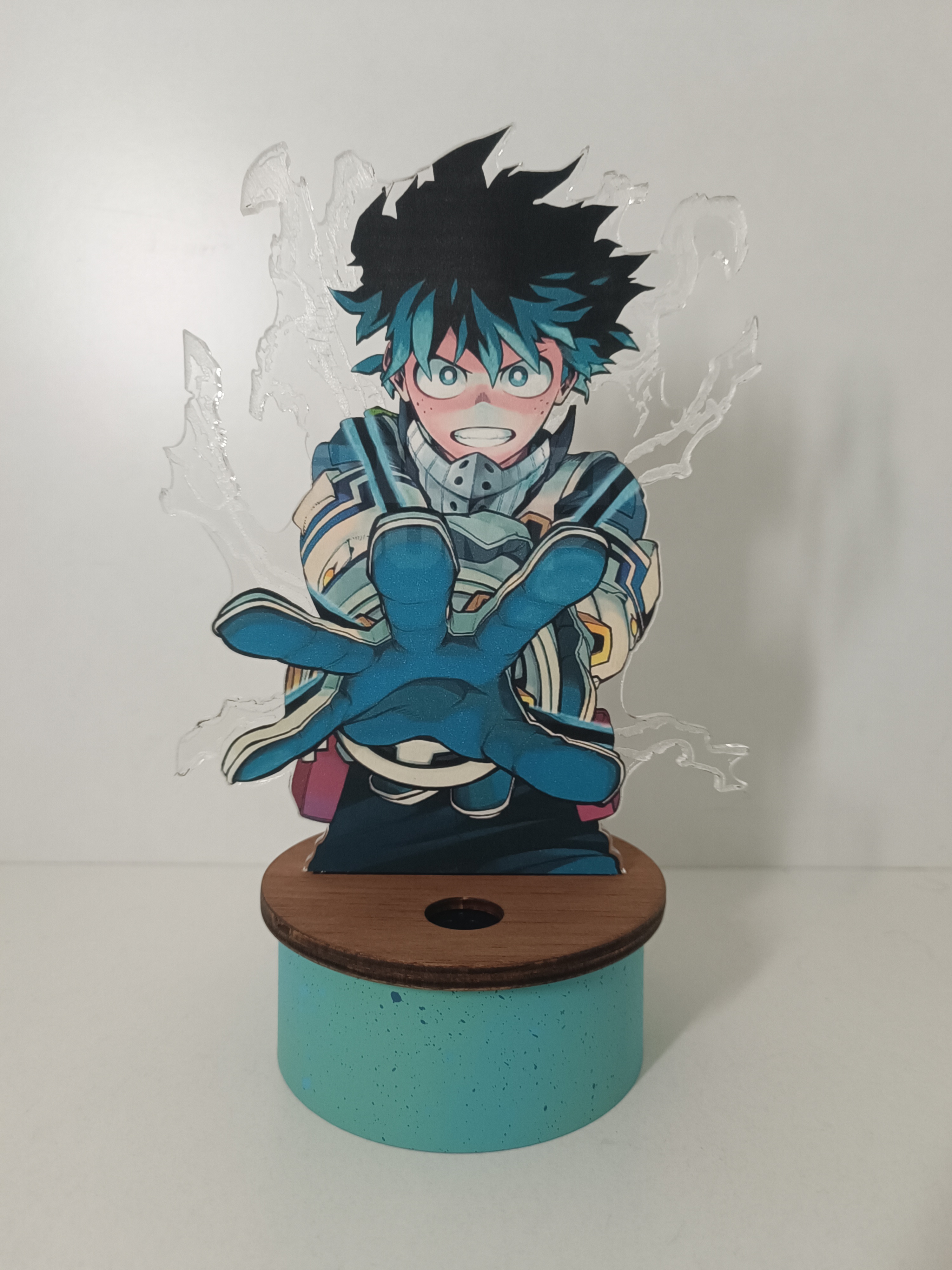 Lámpara Acrílico My Hero Academia