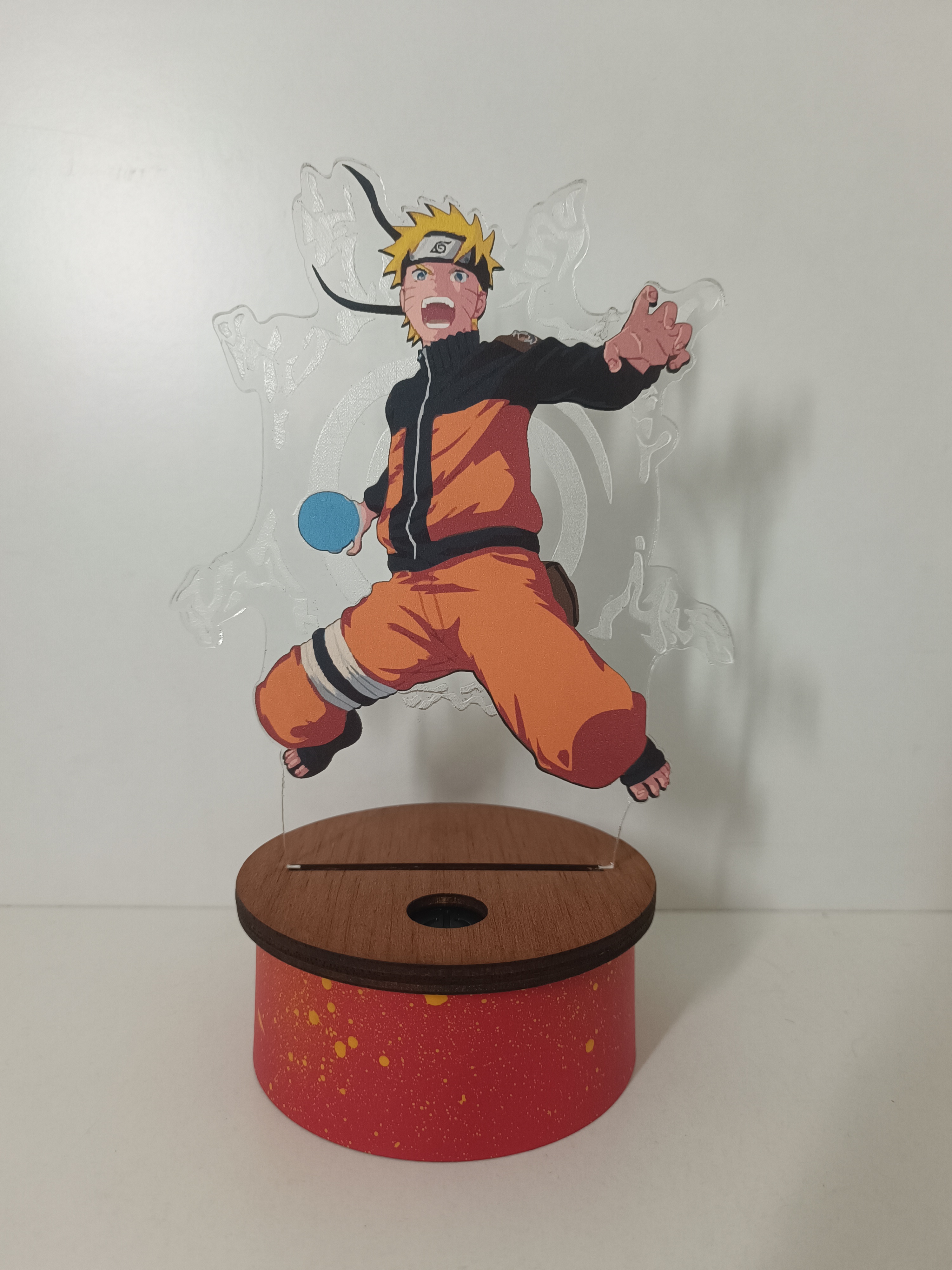Lámpara Acrílico Naruto