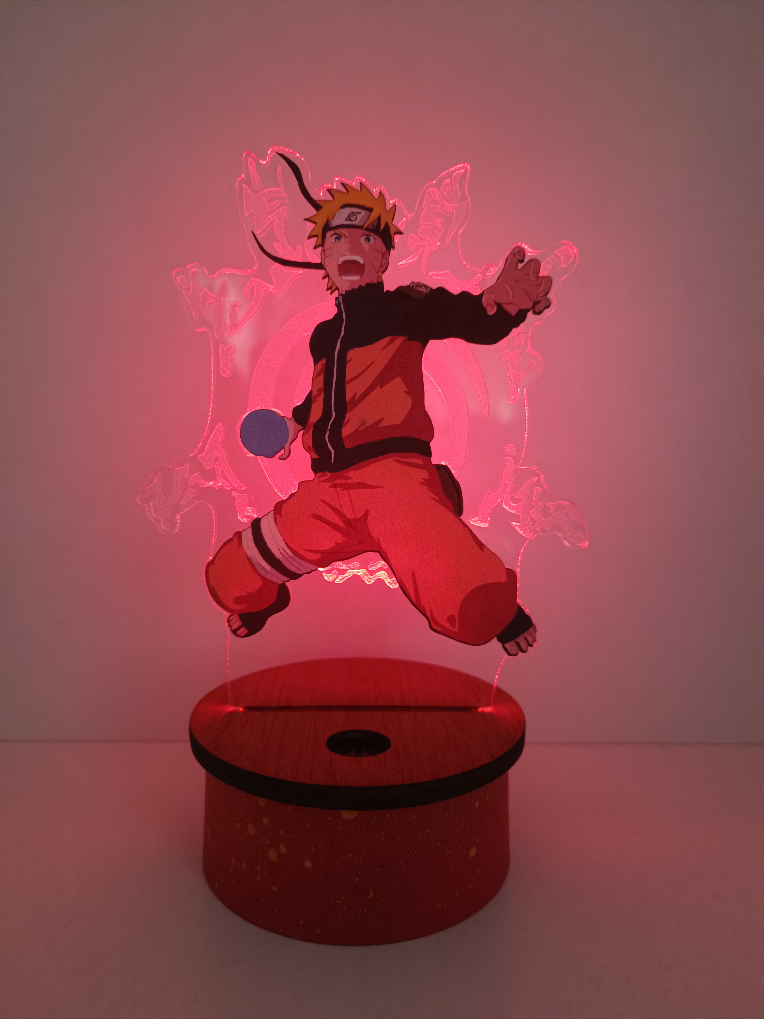 Lámpara Acrílico Naruto