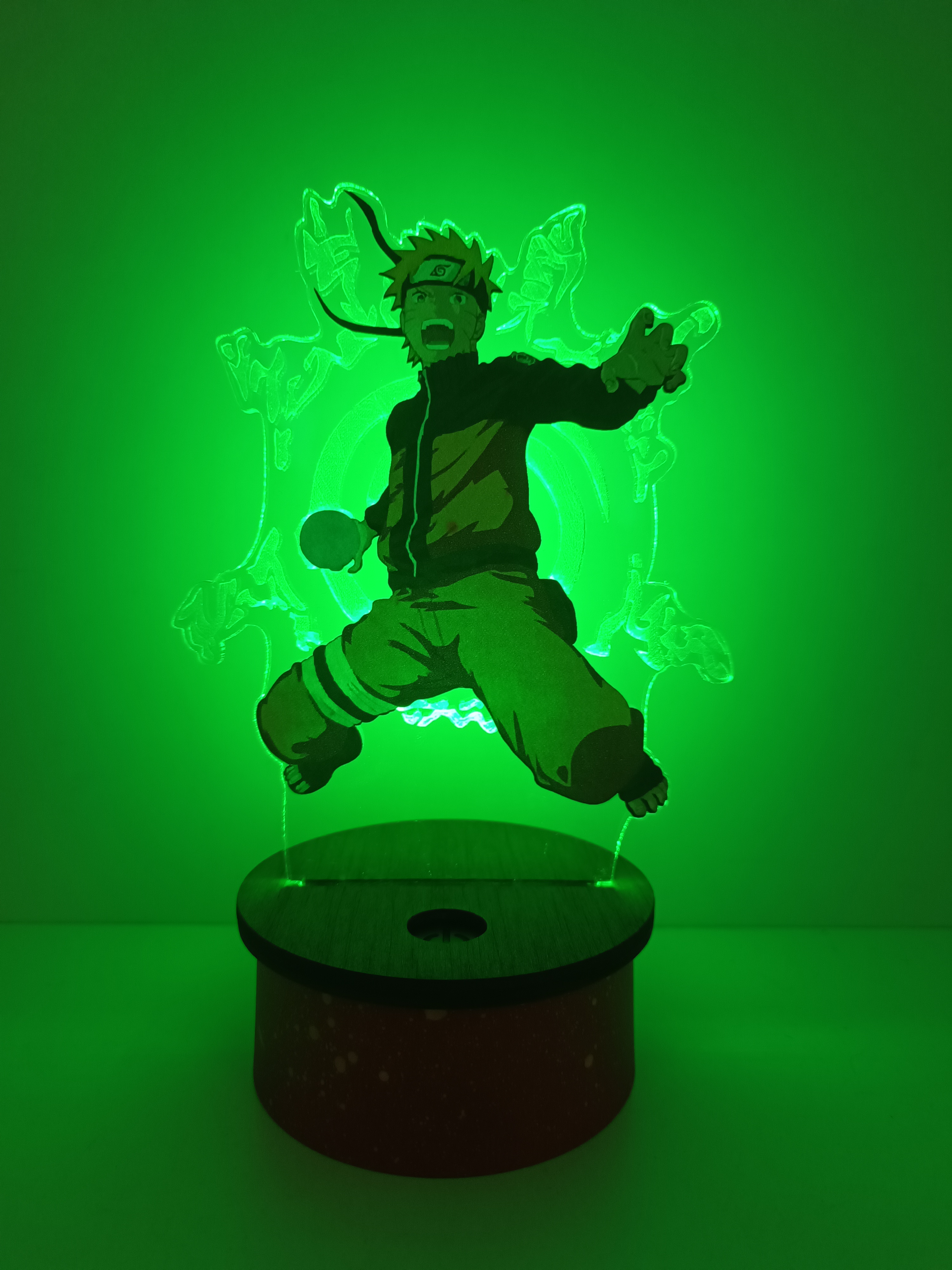 Lámpara Acrílico Naruto