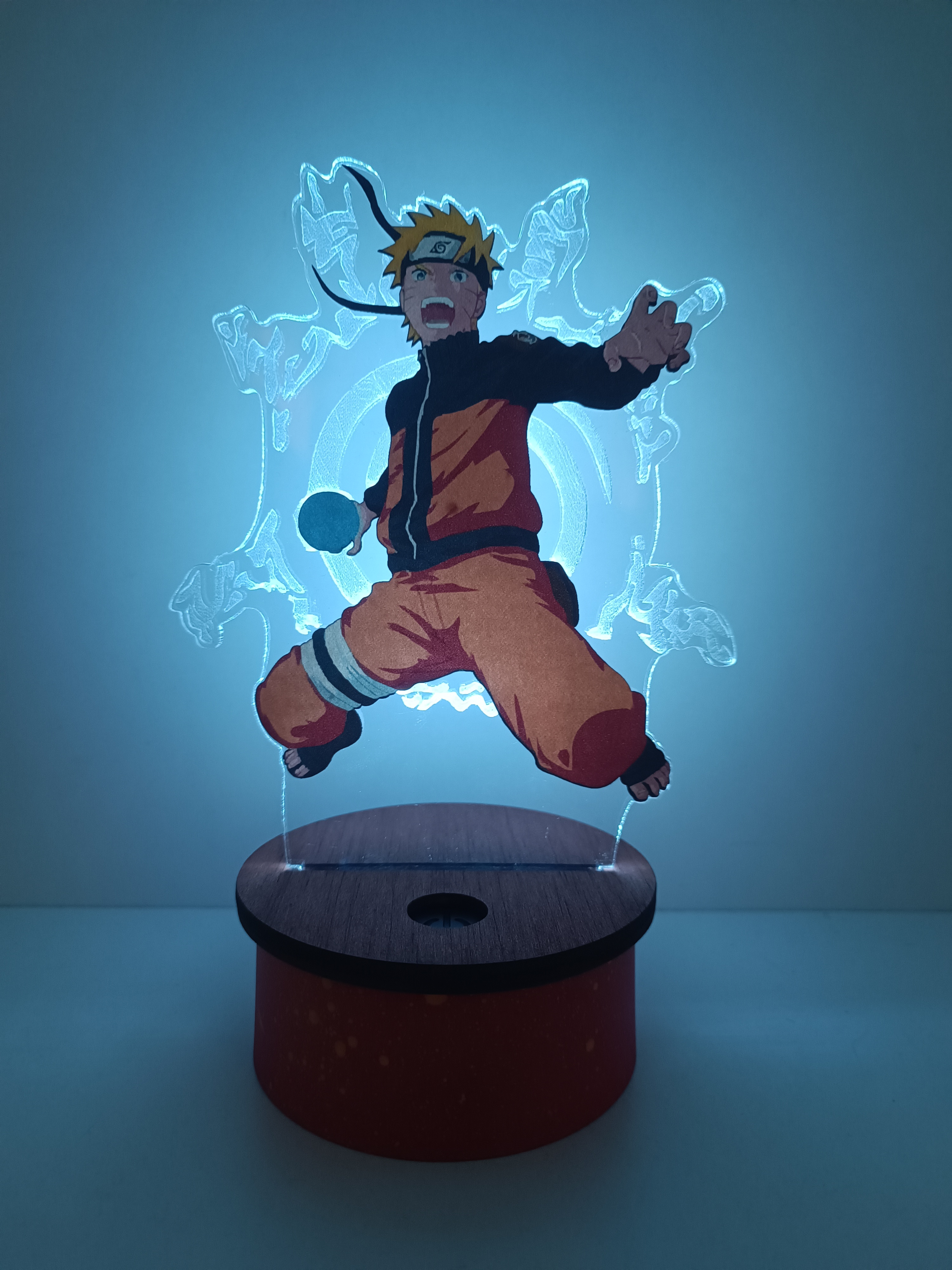 Lámpara Acrílico Naruto