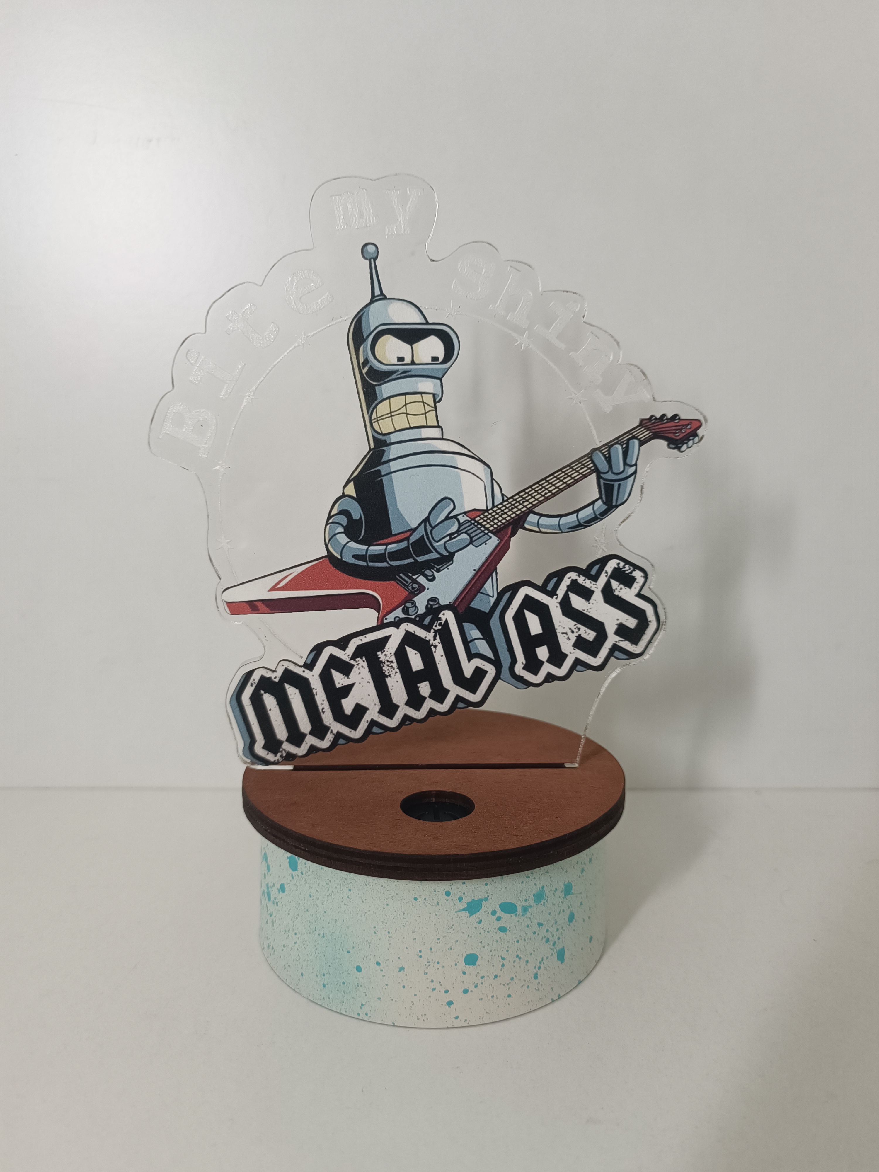 Lámpara Acrílico Futurama