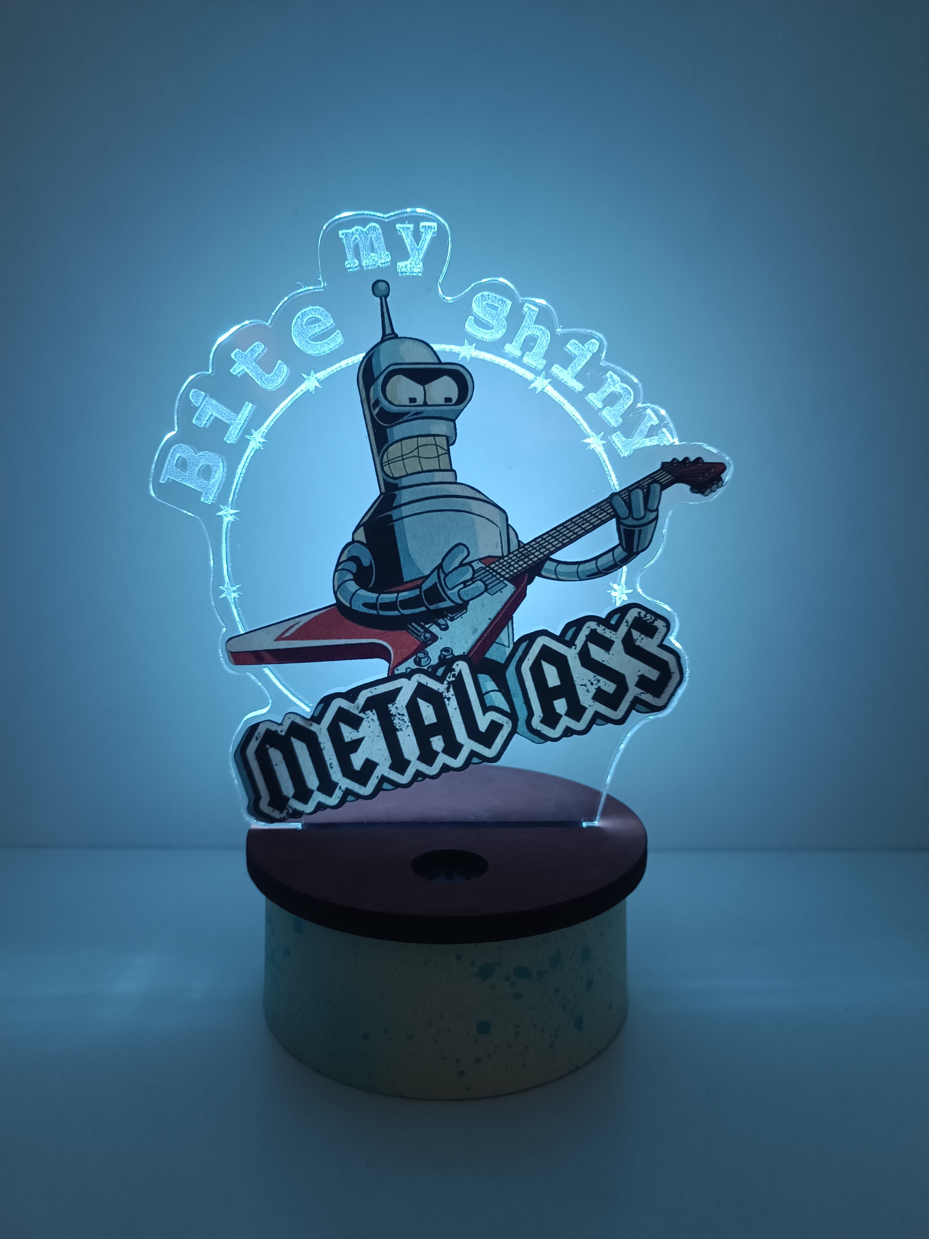 Lámpara Acrílico Futurama