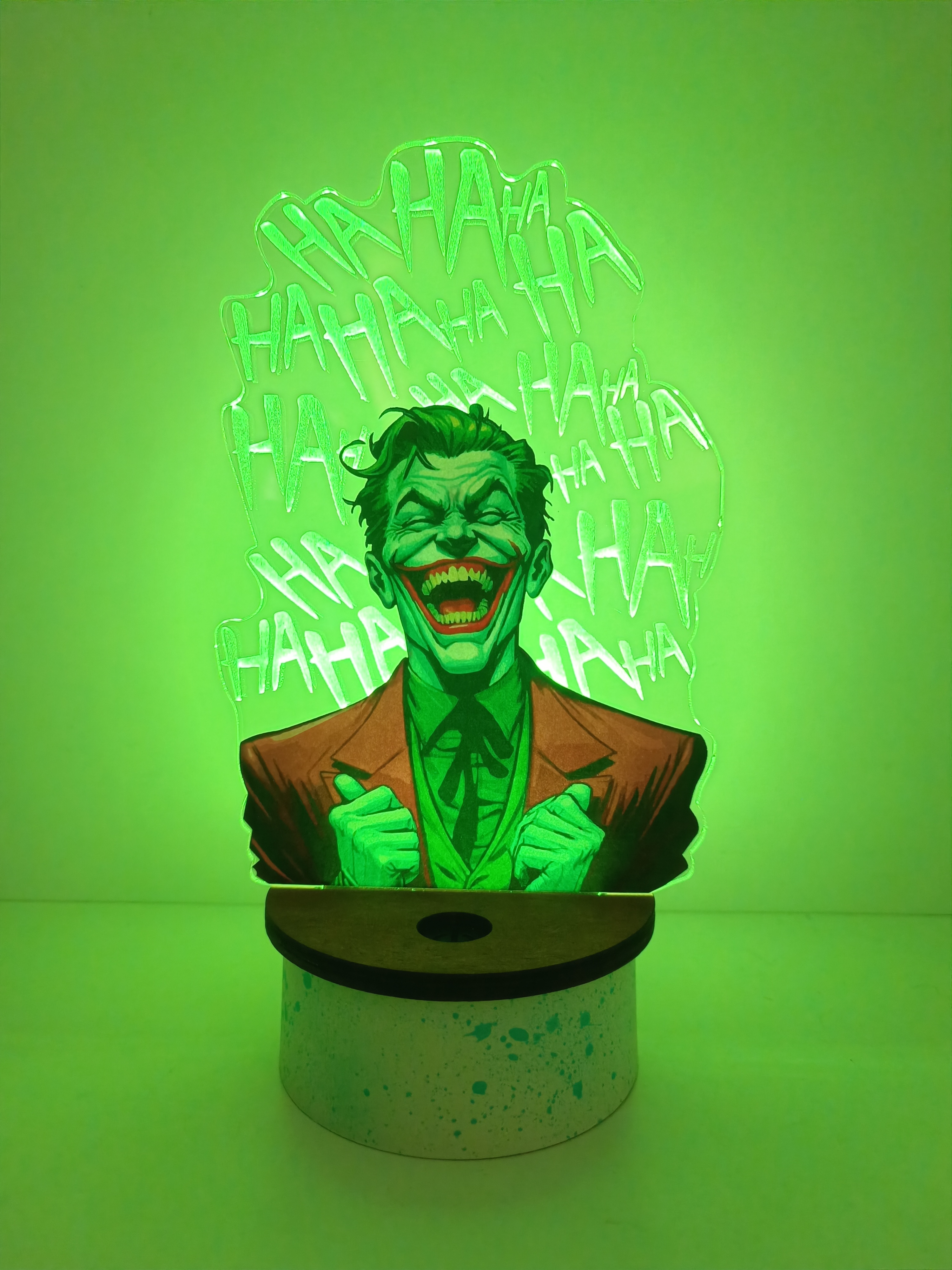 Lámpara Acrílico Joker