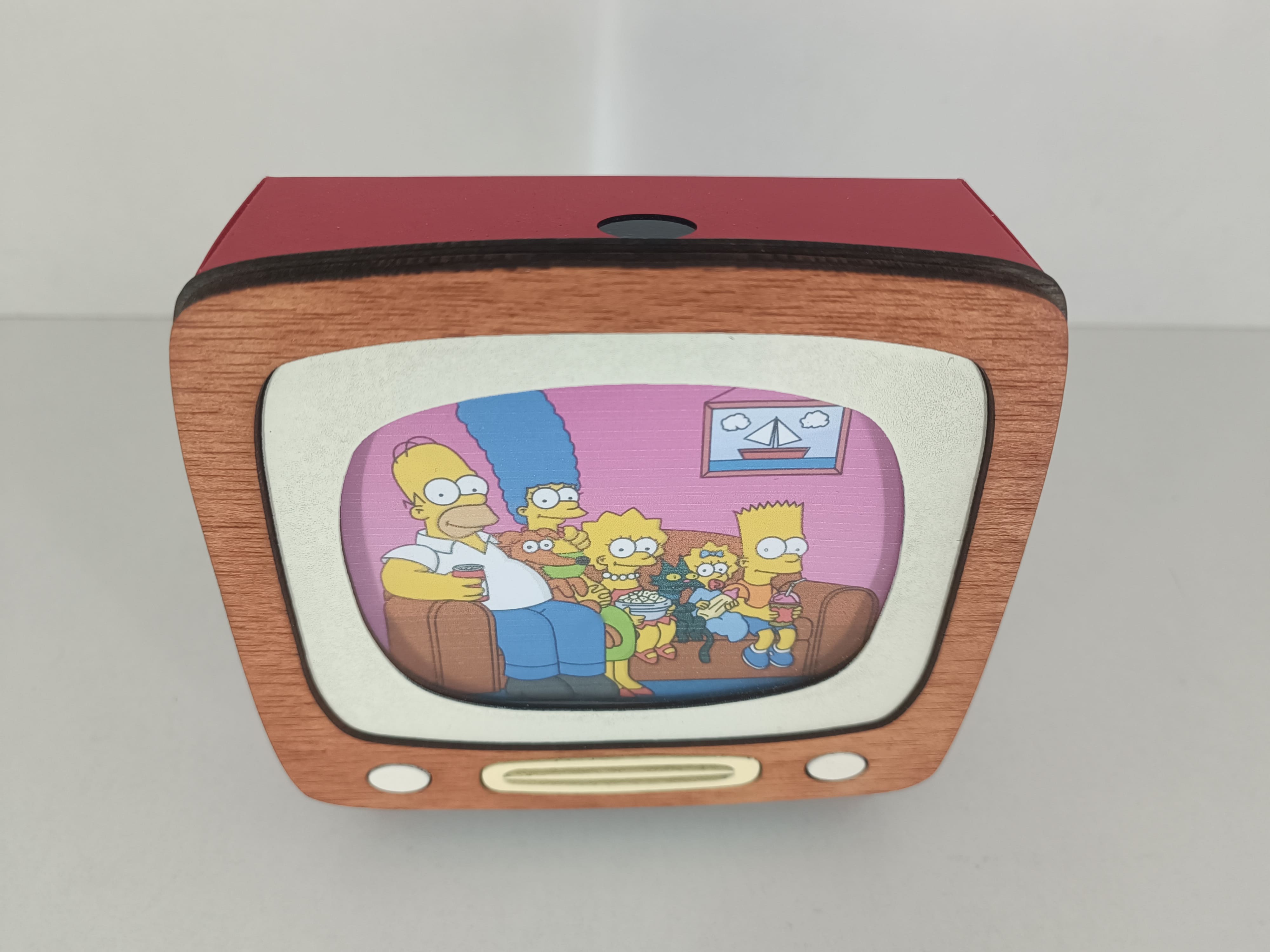 Lámpara TV Los Simpsons