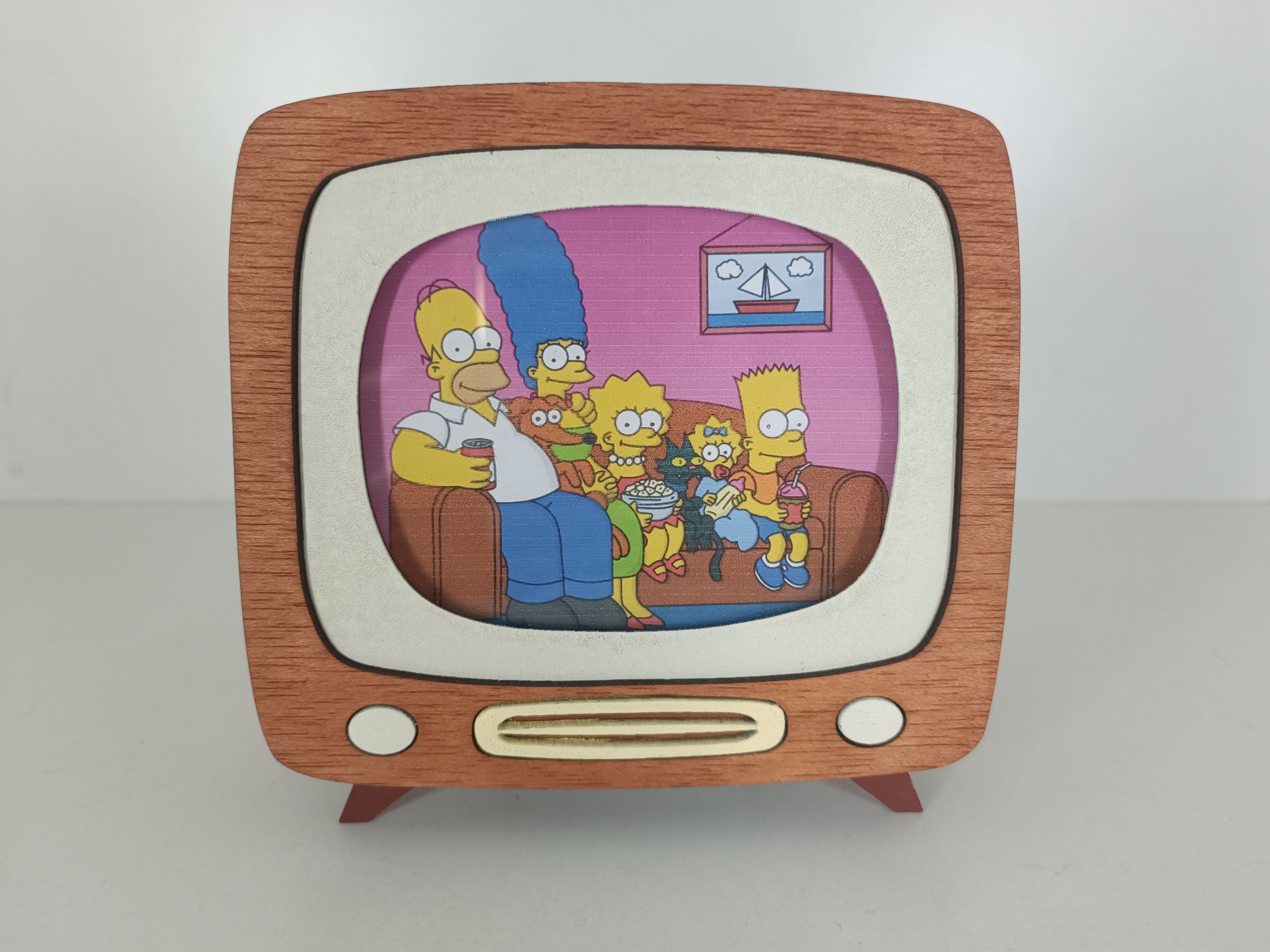 Lámpara TV Los Simpsons