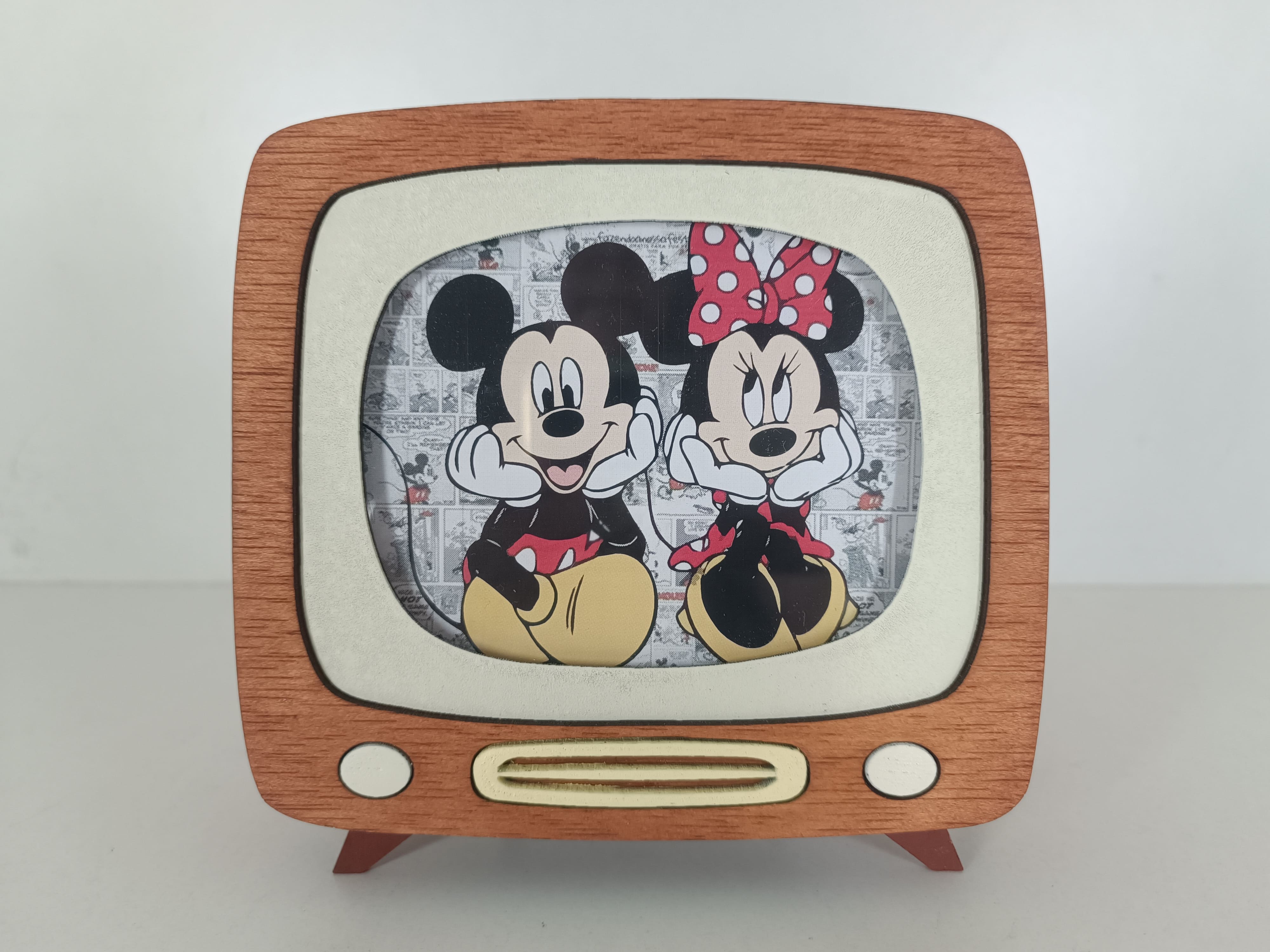 Lámpara TV Mickey Mouse & Minnie