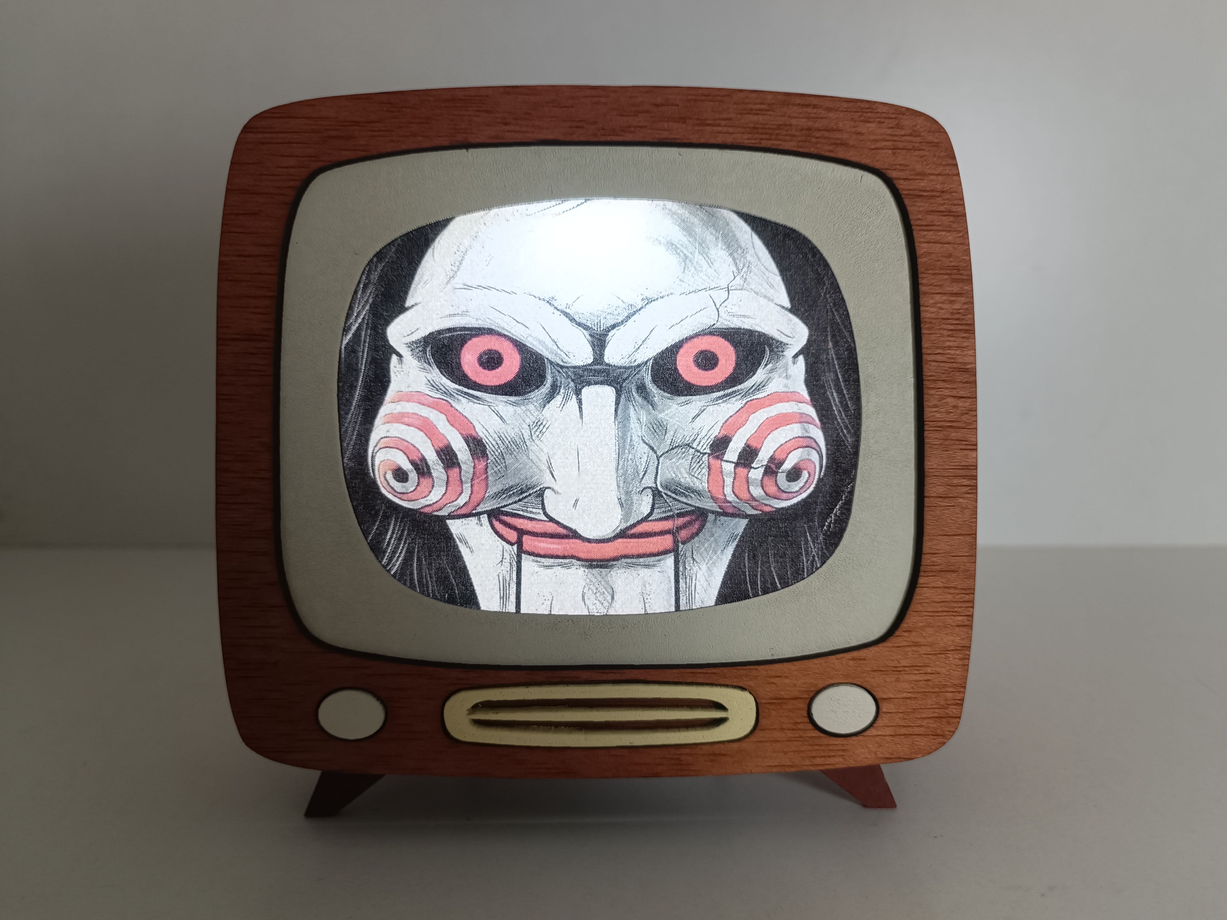 Lámpara TV Jigsaw (Saw)