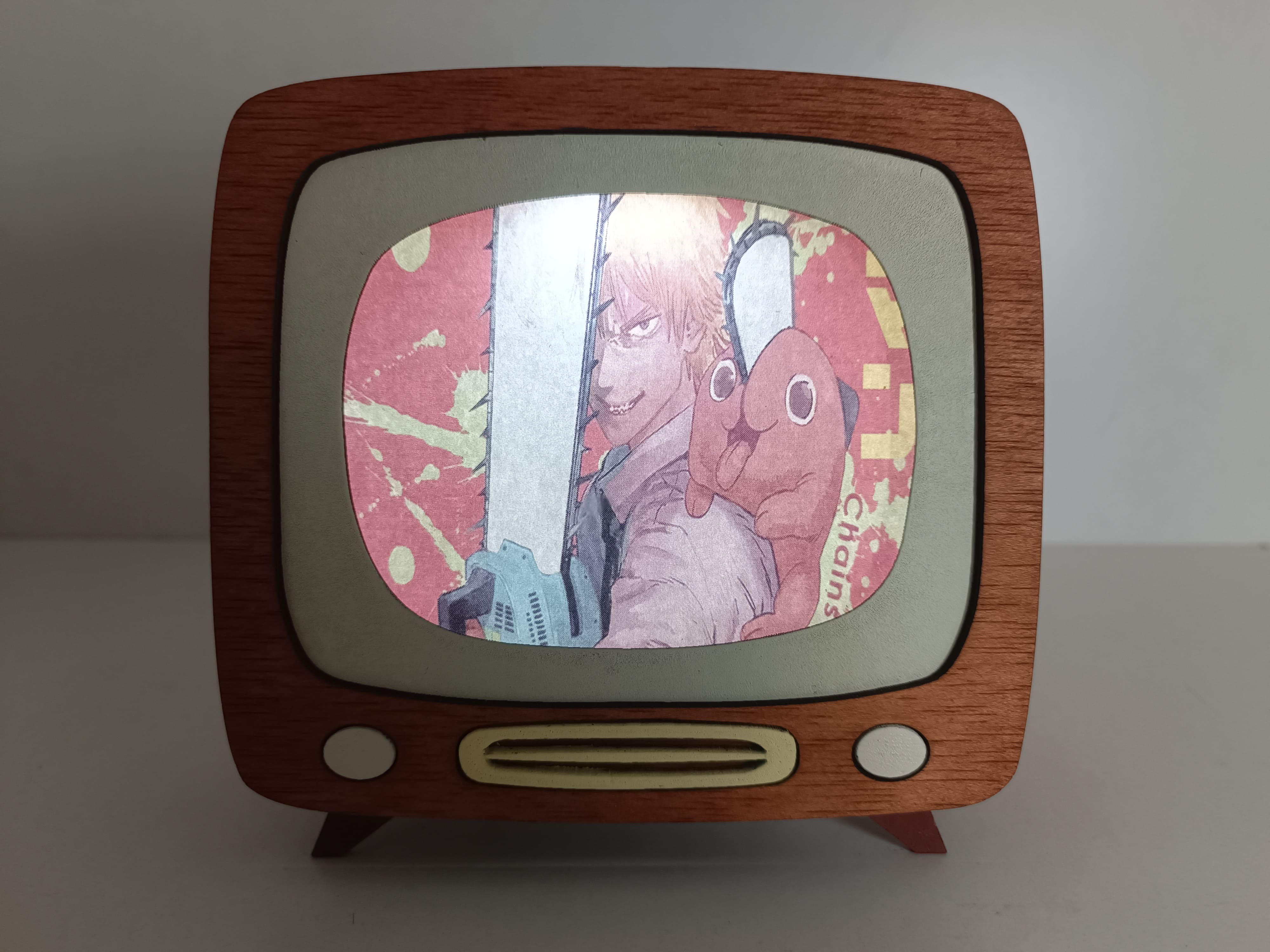 Lámpara TV Chainsaw Man Pochita