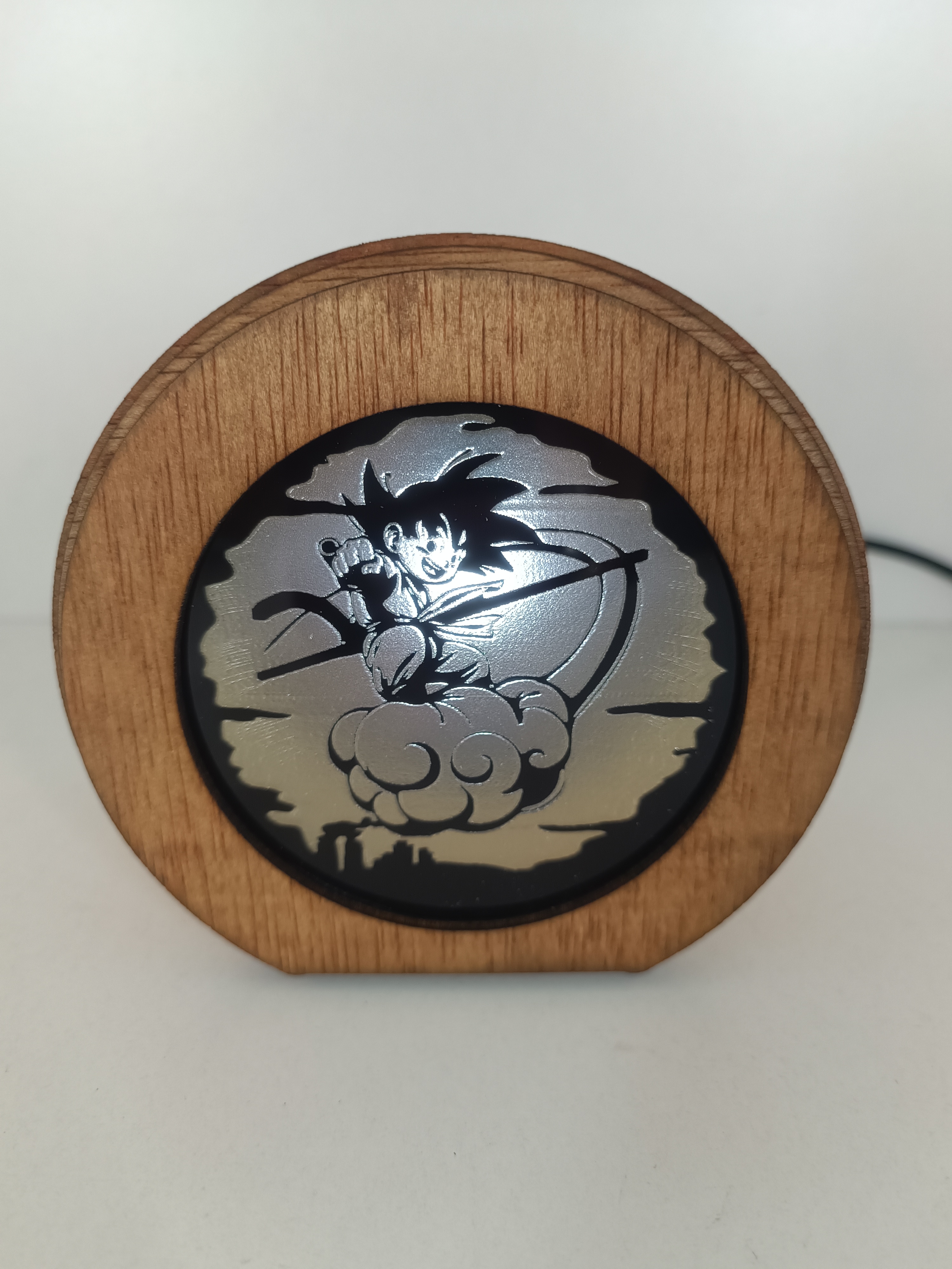 Lámpara Casita Goku Nube (Dragon Ball)