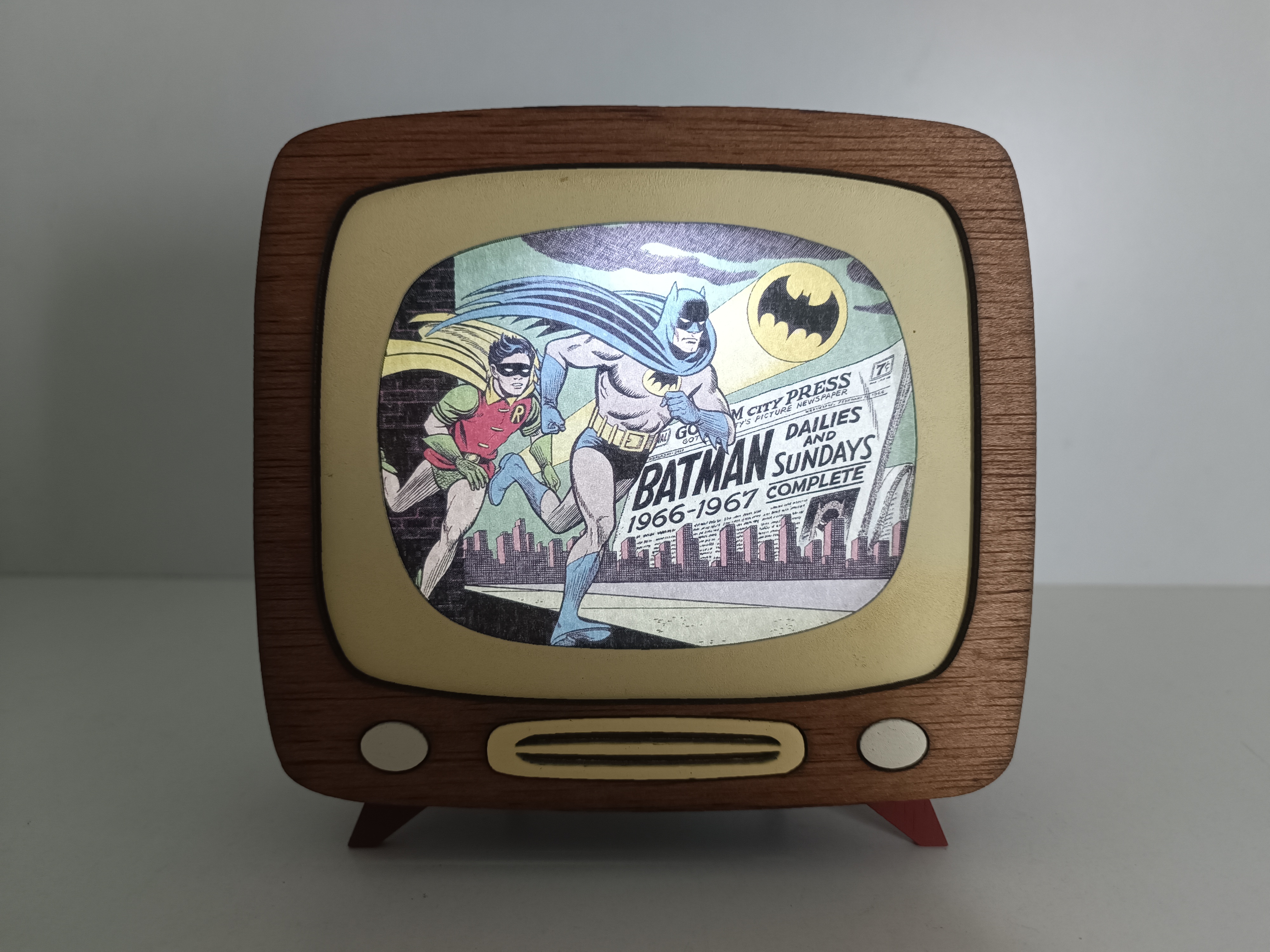 Lámpara TV Batman Robin