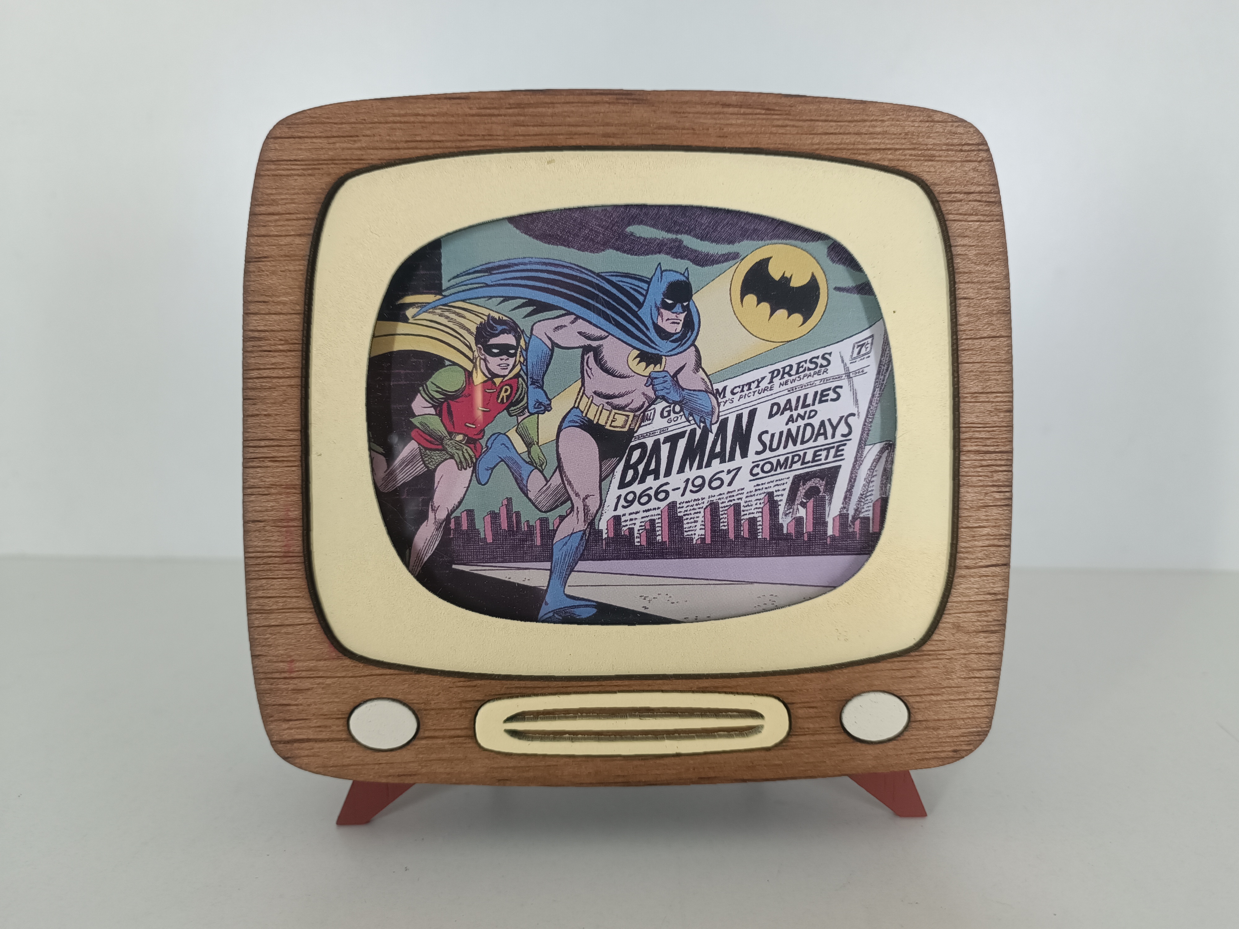 Lámpara TV Batman Robin