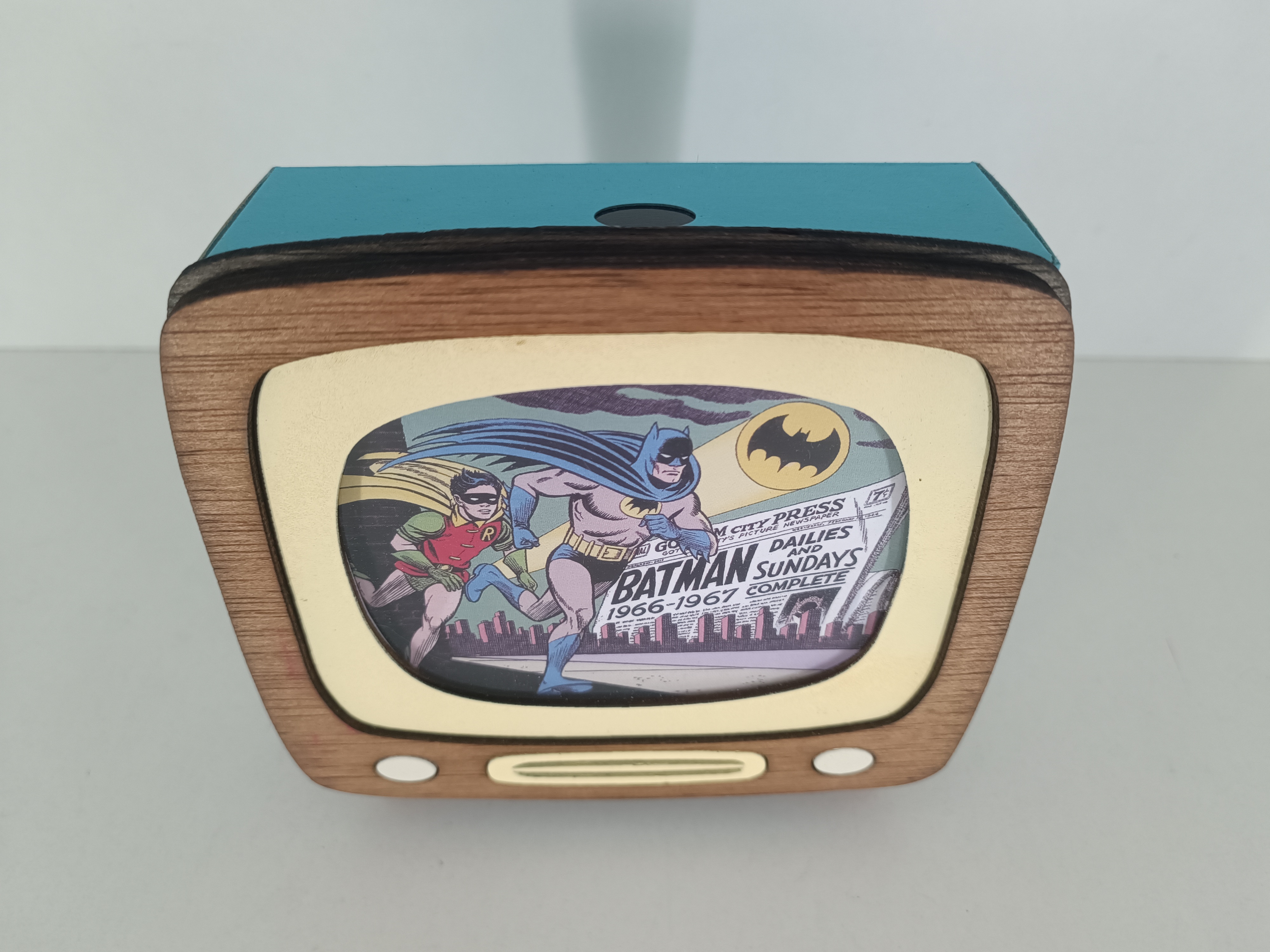 Lámpara TV Batman Robin
