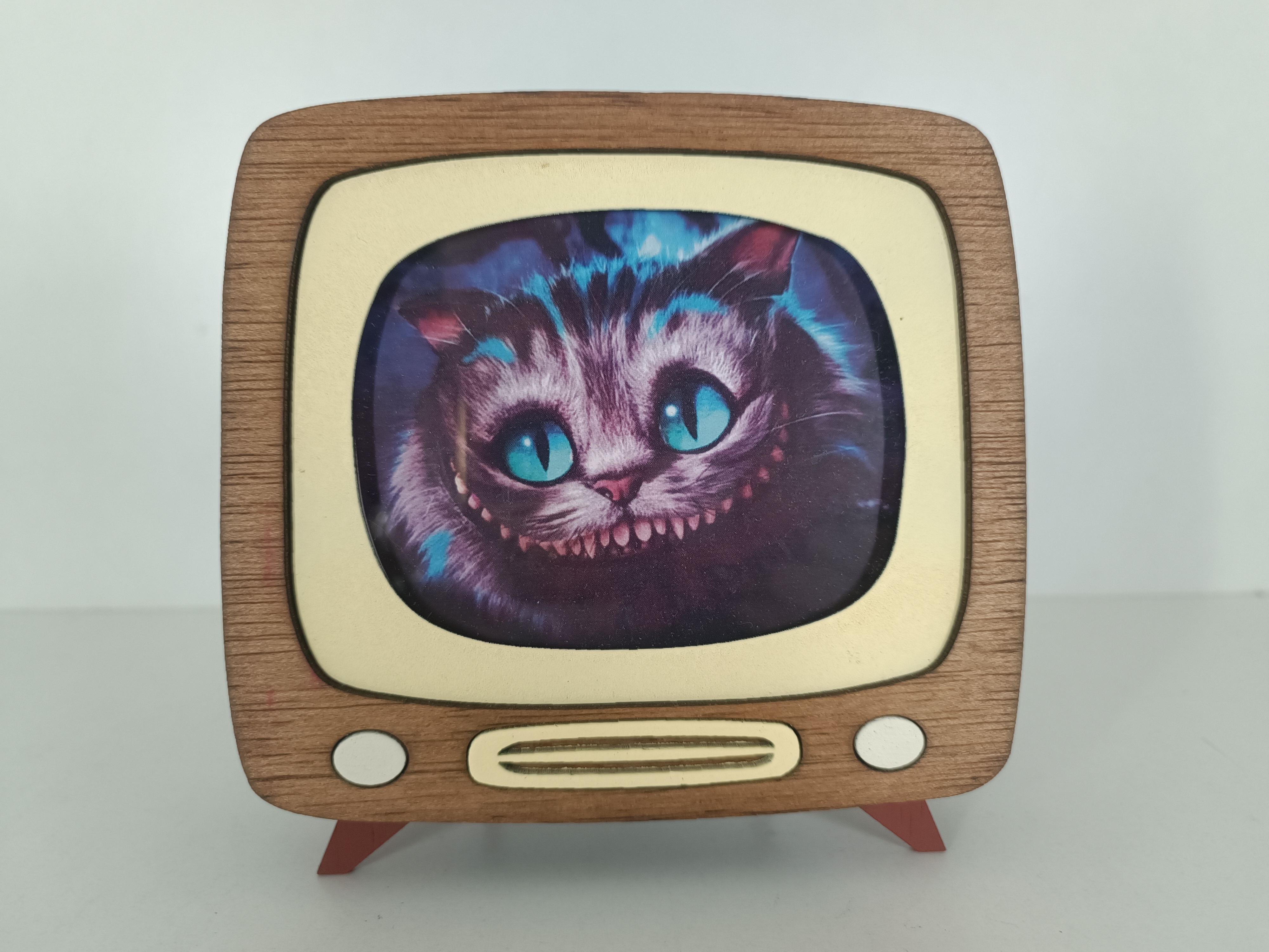 Lámpara TV Gato Cheshire (Alice in Wonderland)