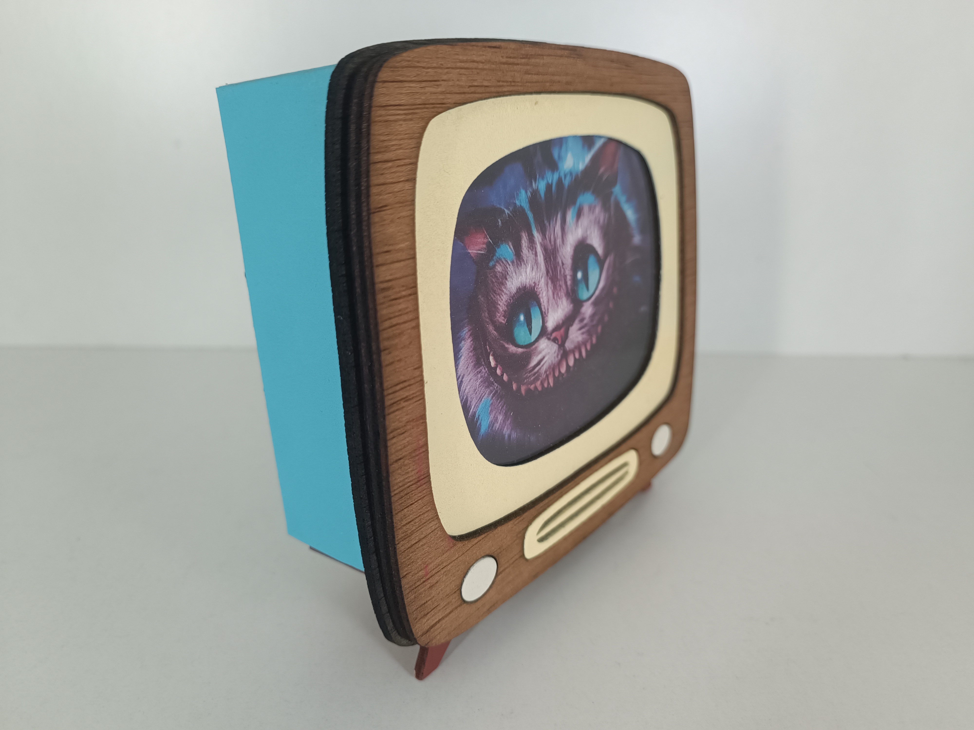 Lámpara TV Gato Cheshire (Alice in Wonderland)