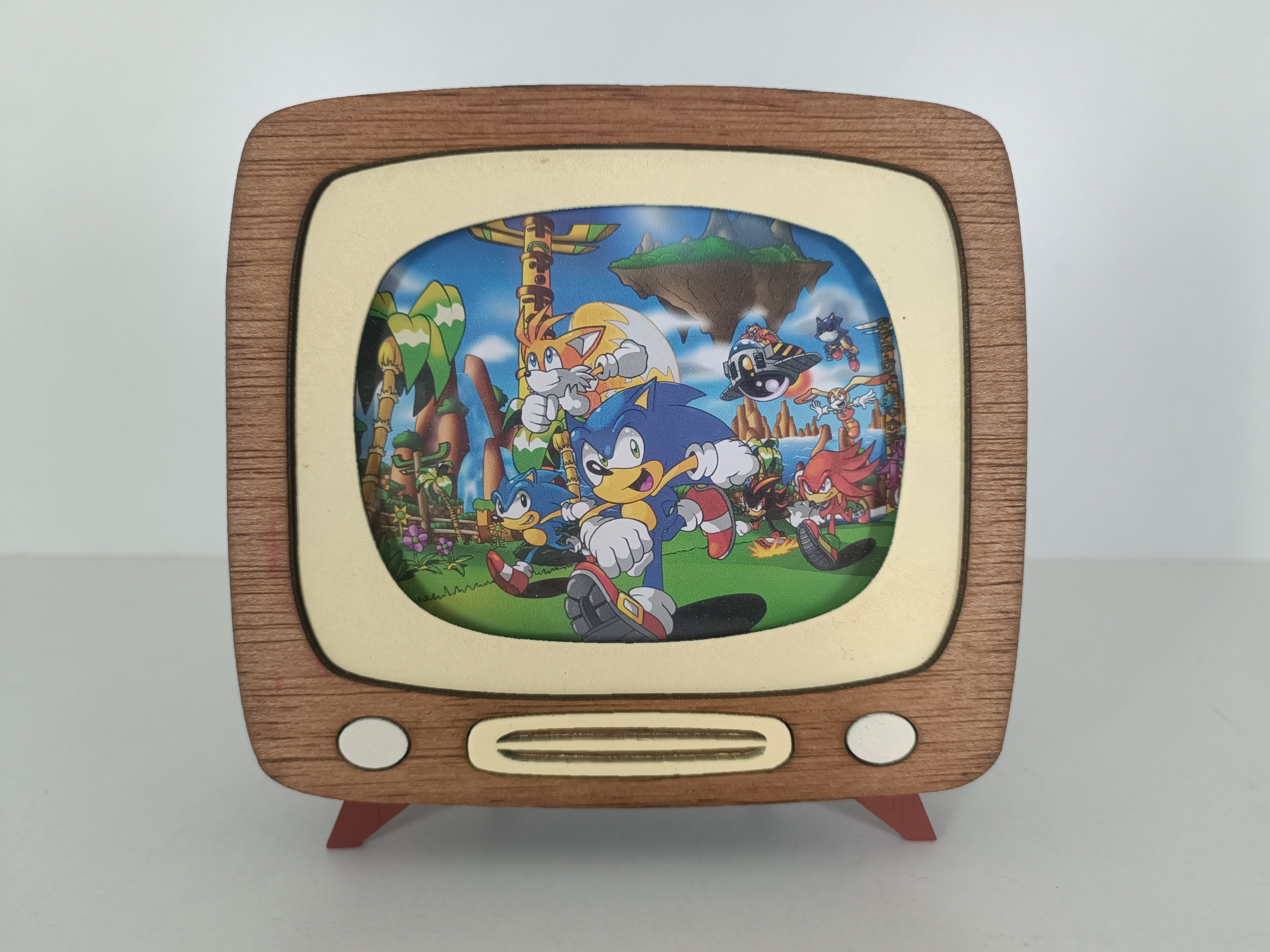 Lámpara TV Sonic el Erizo (Sonic The Hedgehog)
