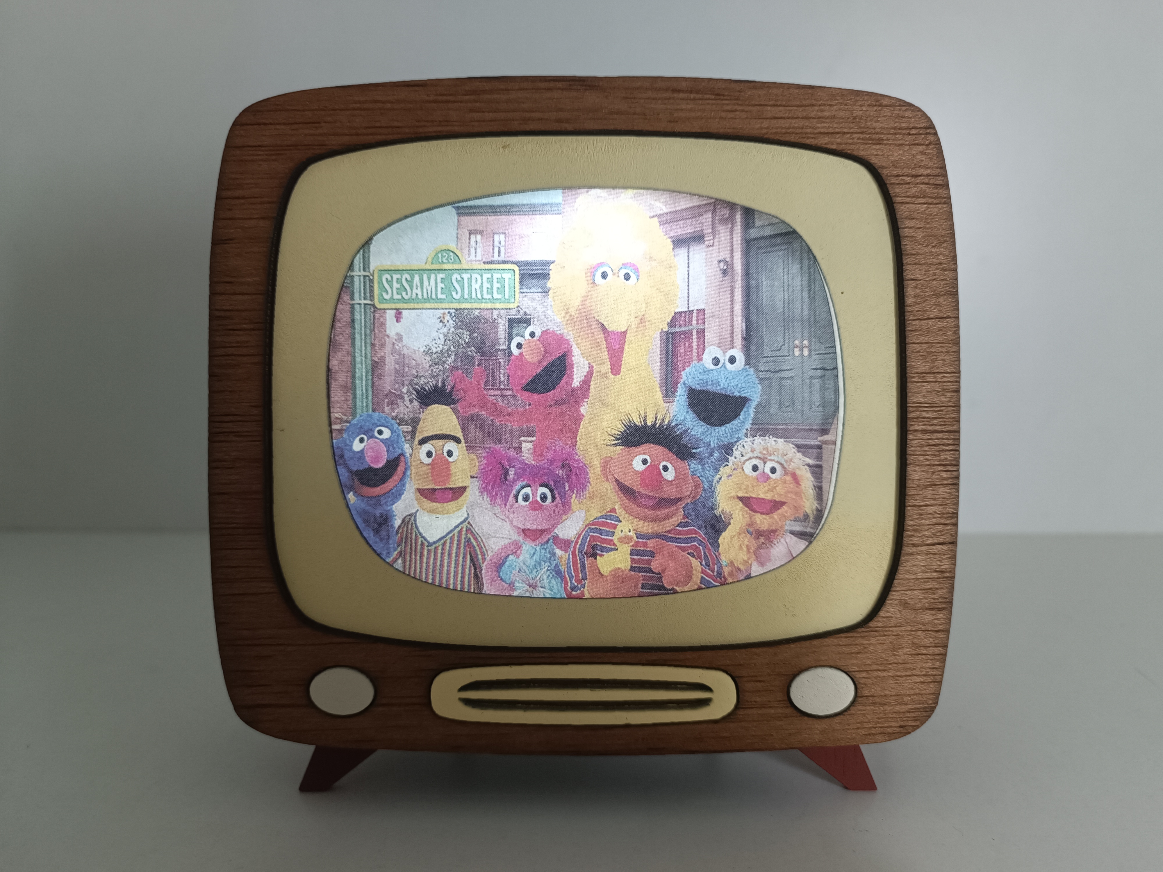 Lámpara TV Barrio Sésamo (Sesame Street)