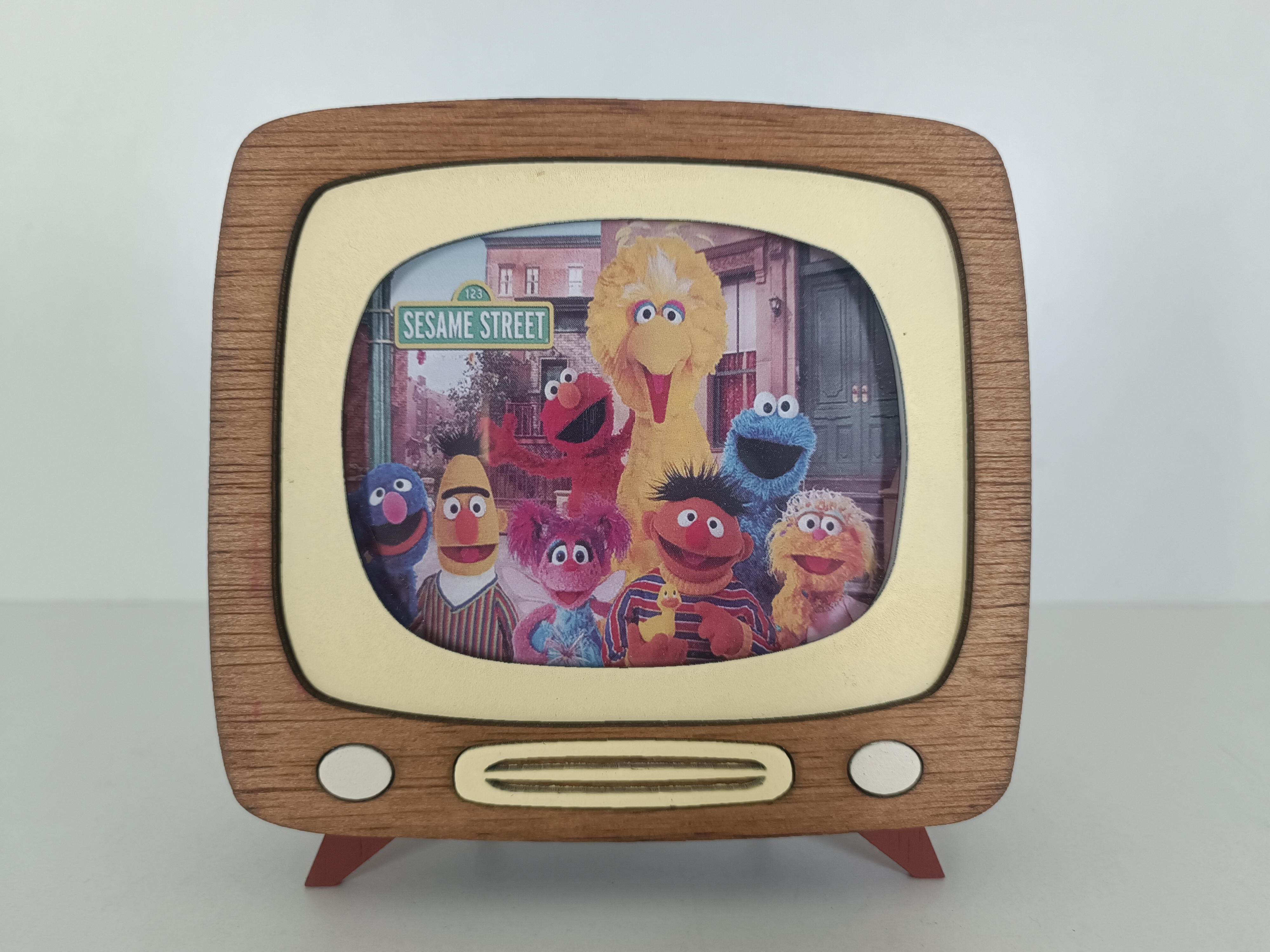 Lámpara TV Barrio Sésamo (Sesame Street)