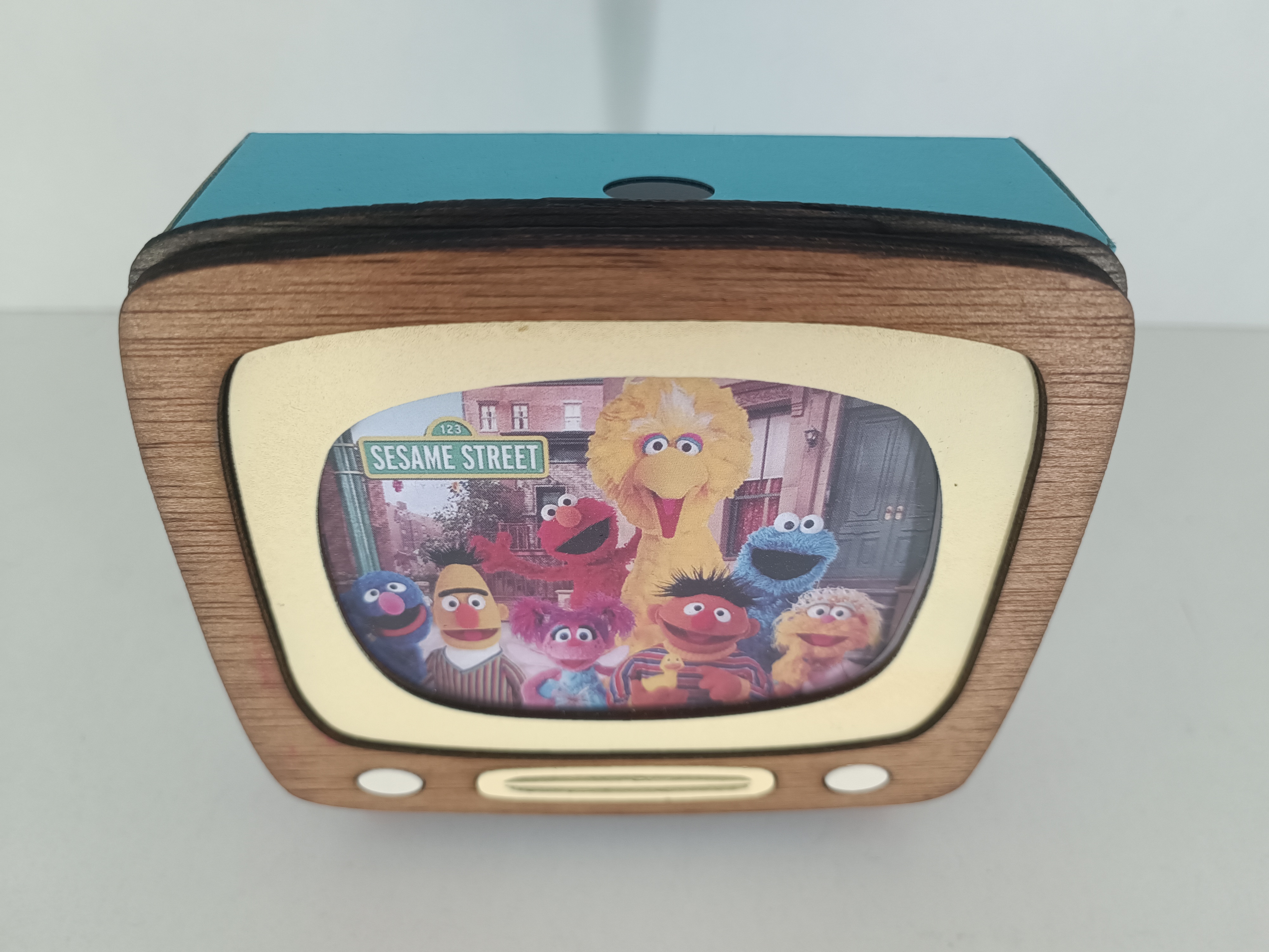 Lámpara TV Barrio Sésamo (Sesame Street)