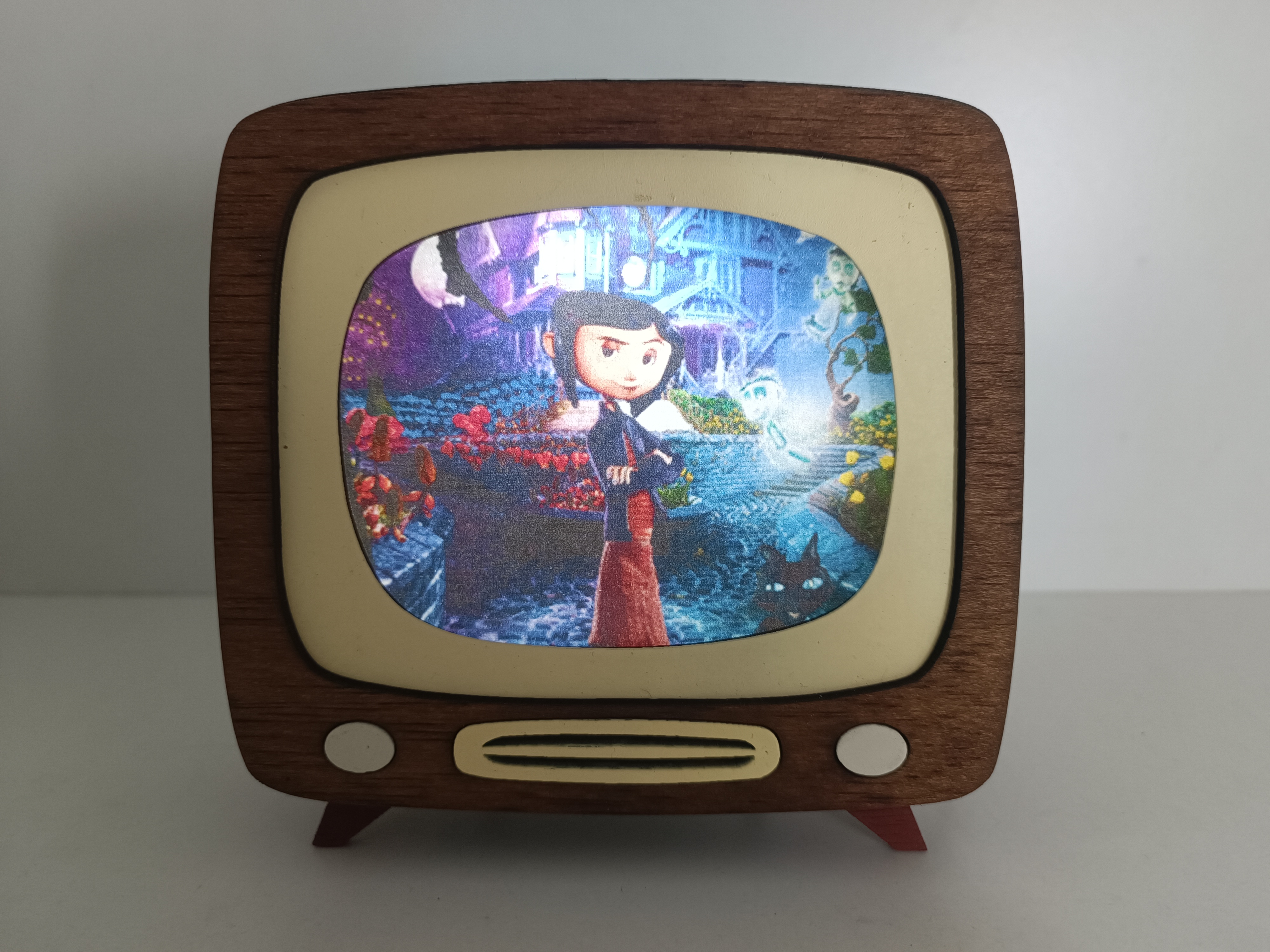 Lámpara TV Coraline