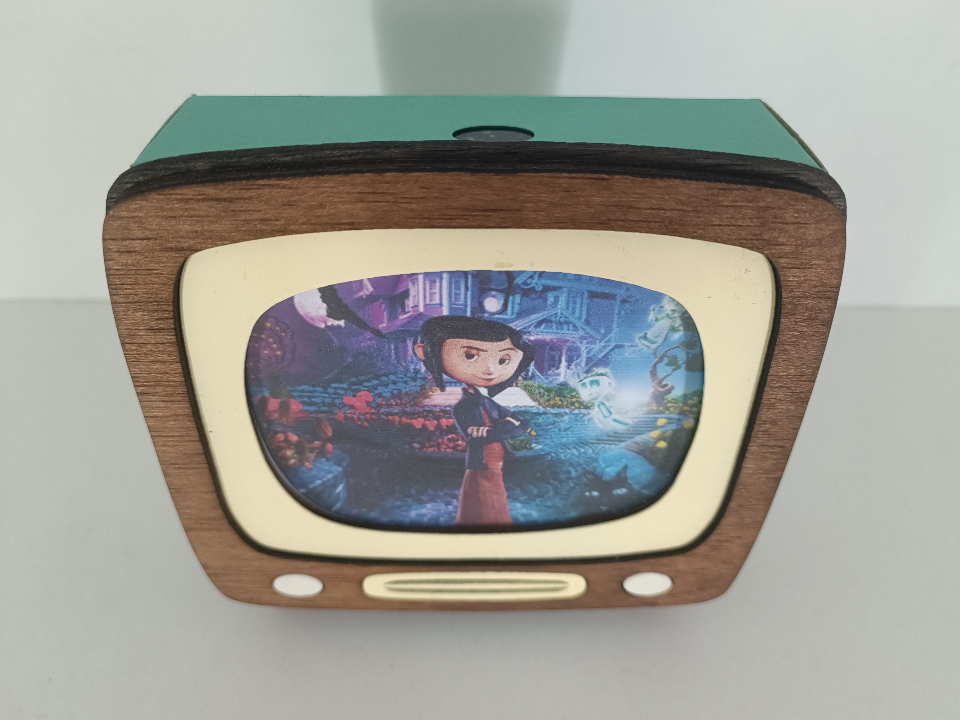 Lámpara TV Coraline