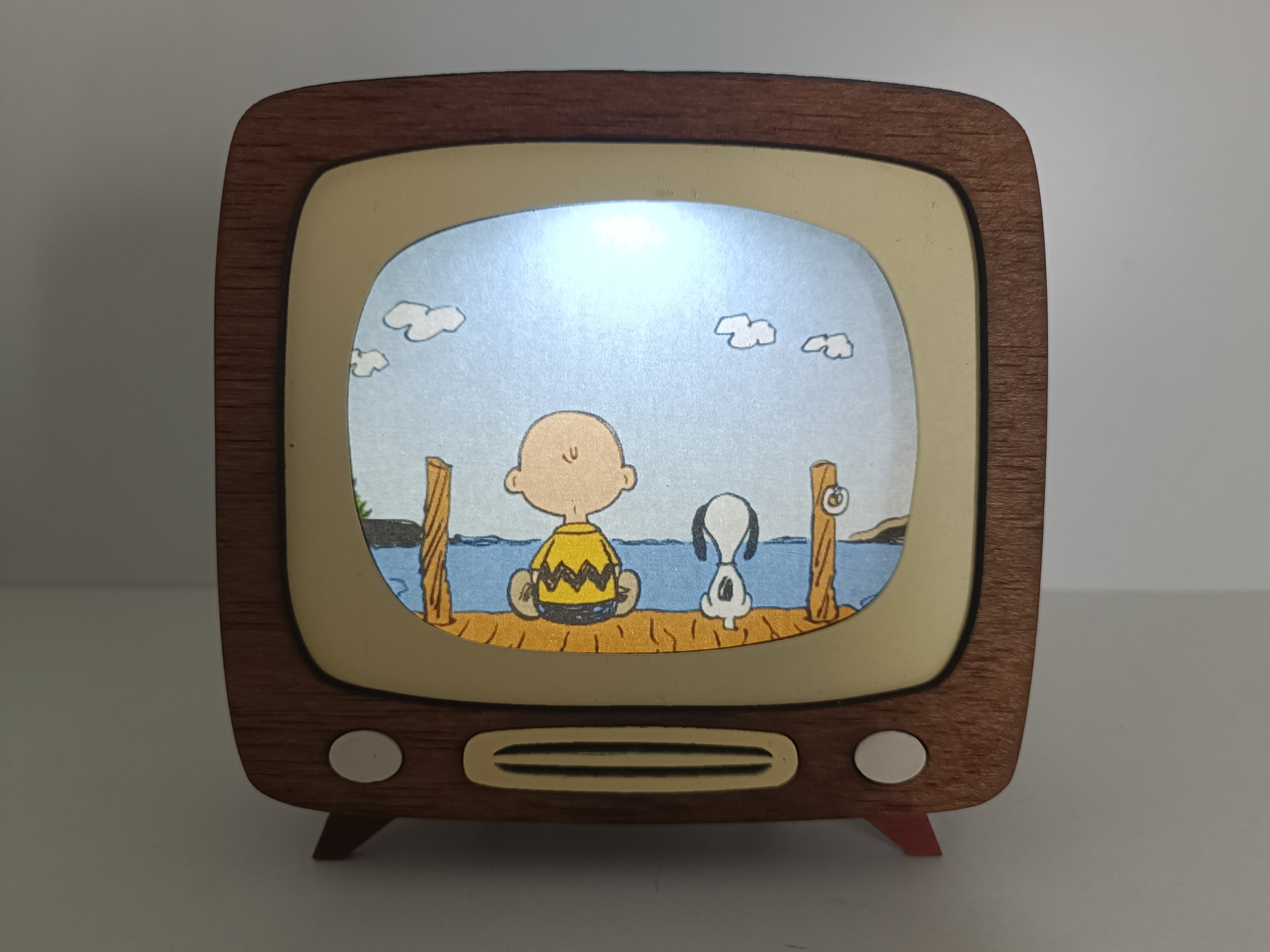 Lámpara TV Snoopy