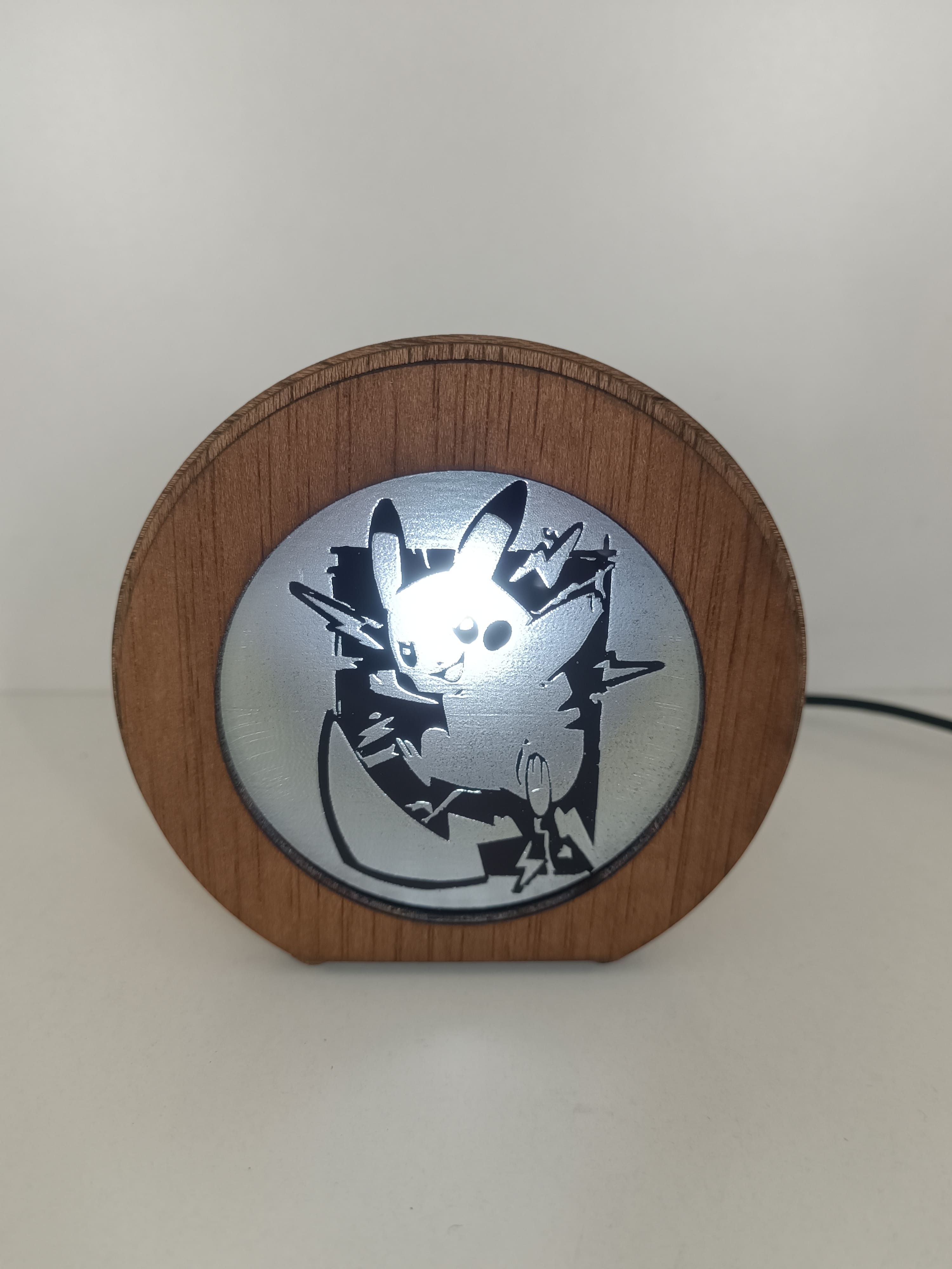 Lámpara Casita Pikachu (Pokémon)