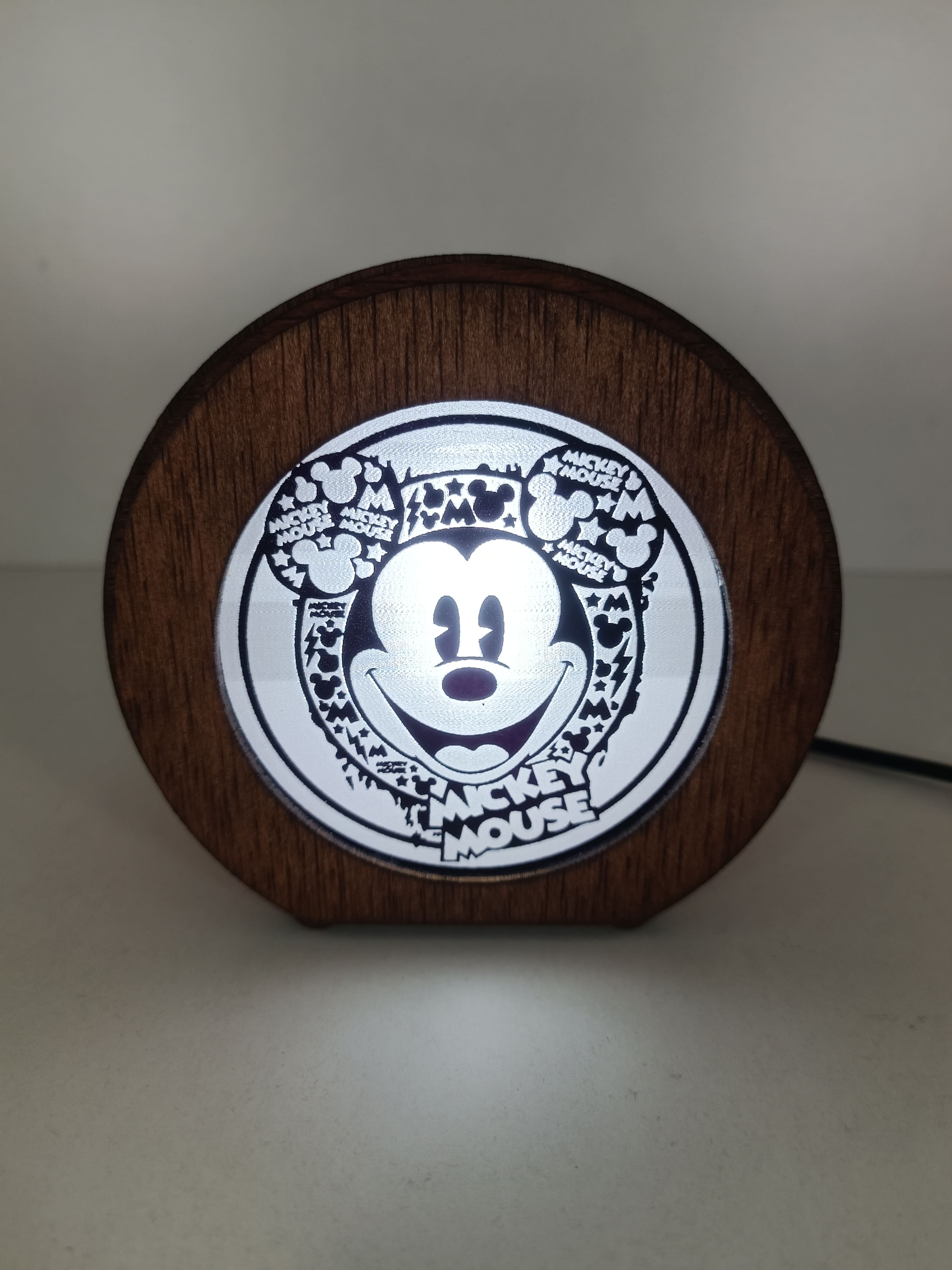 Lámpara Casita Mickey Mouse