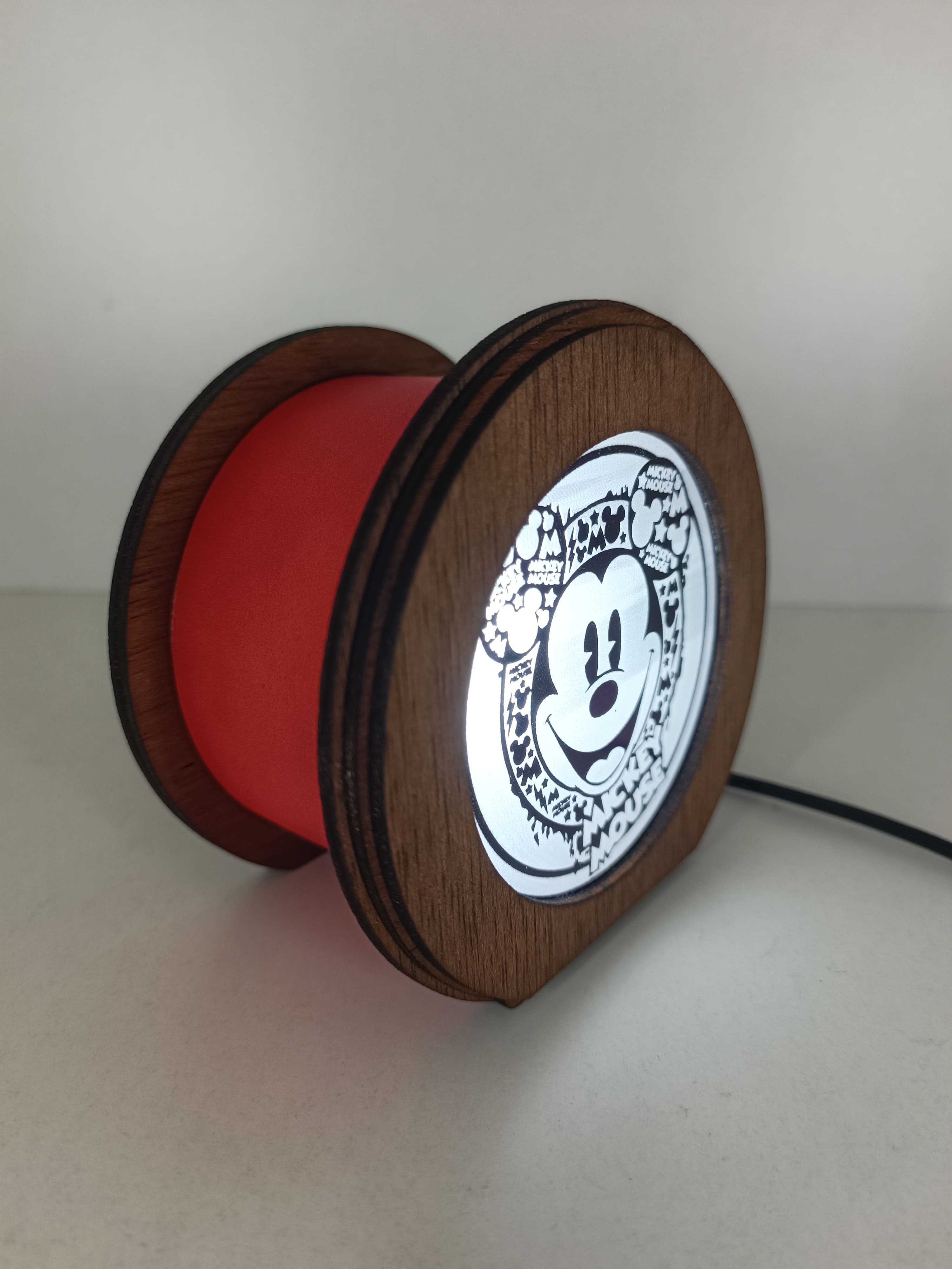 Lámpara Casita Mickey Mouse