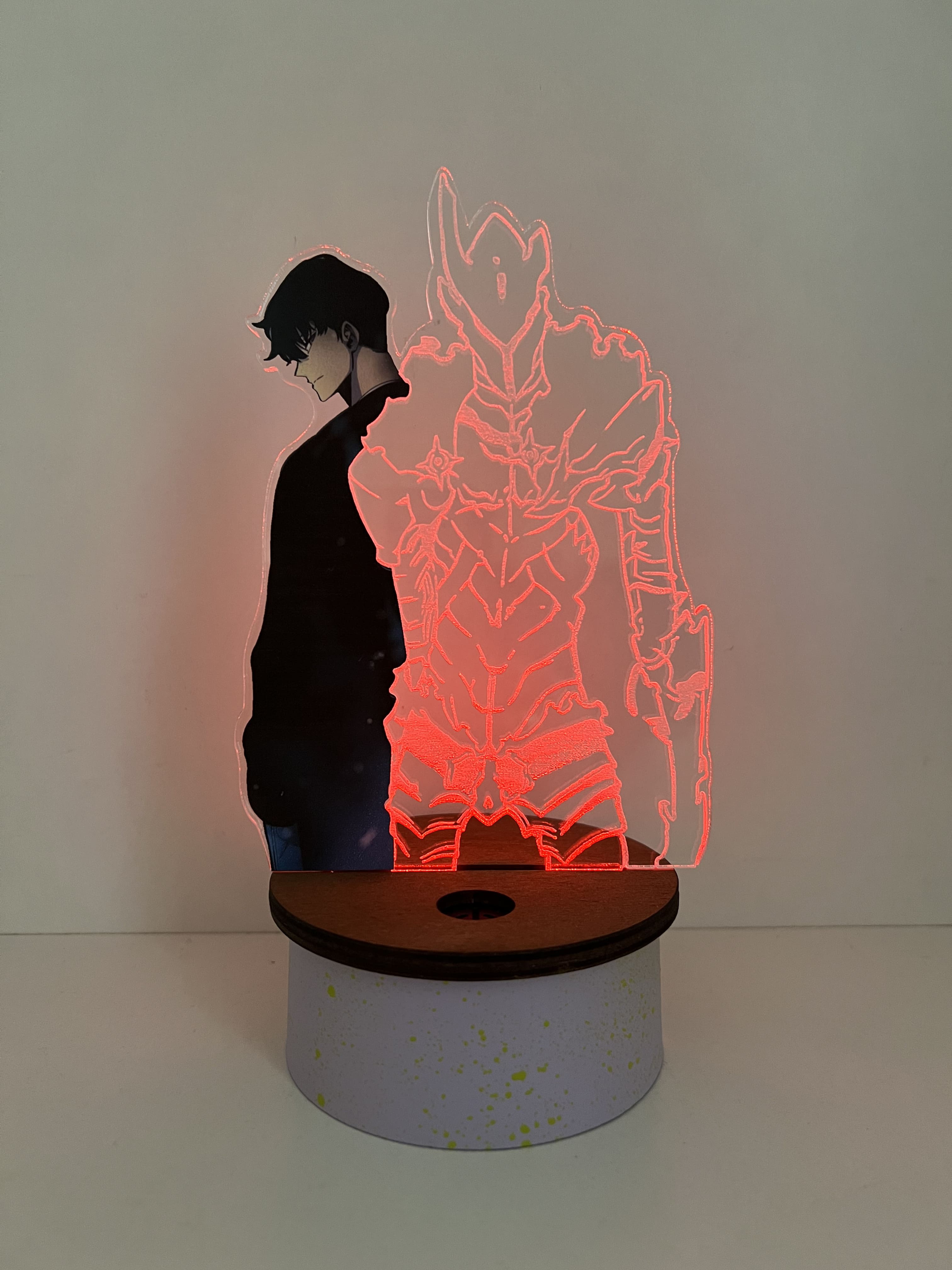 Lámpara Acrílico Solo Leveling