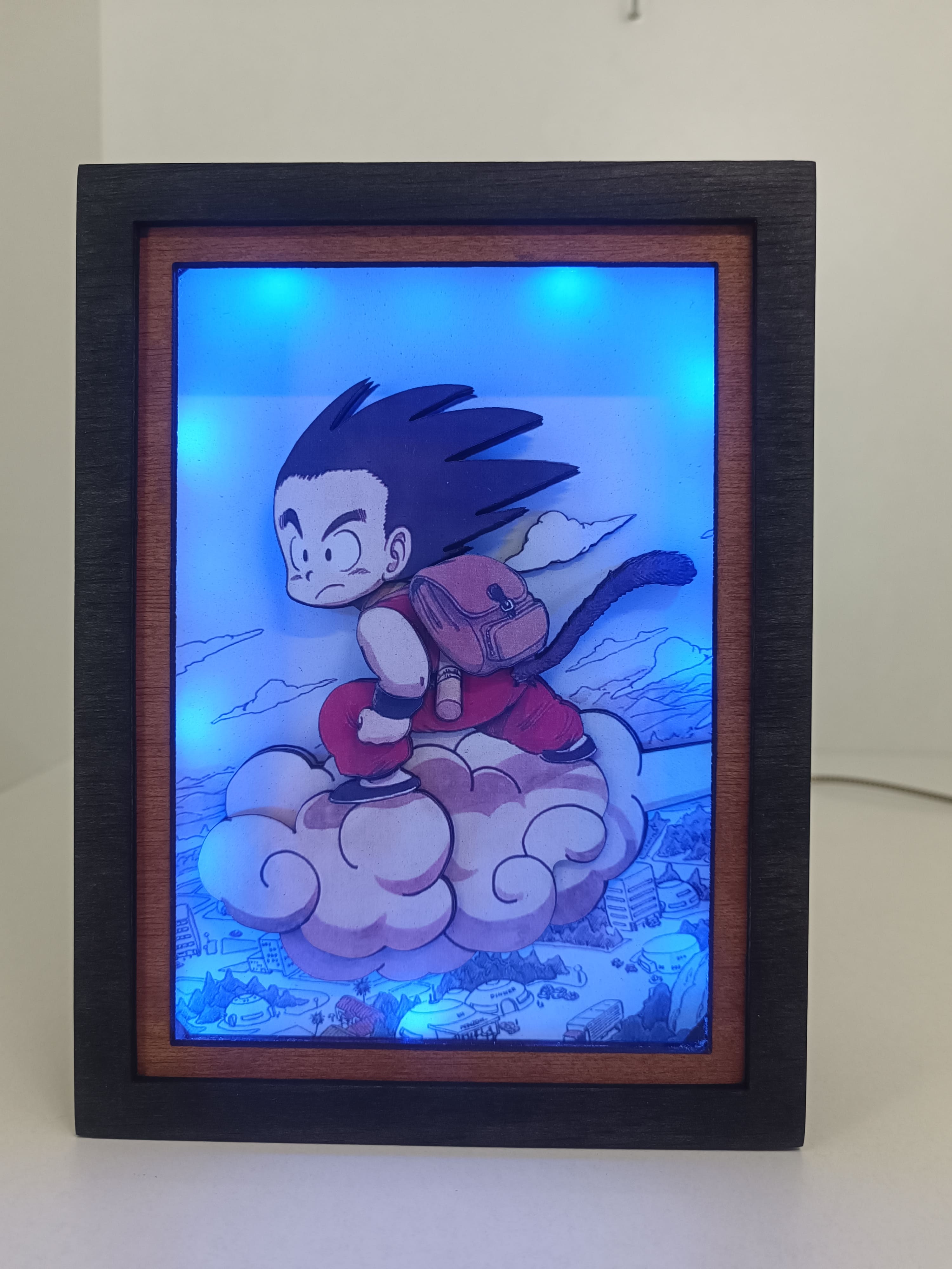 Lámpara Goku Niño Dragon Ball