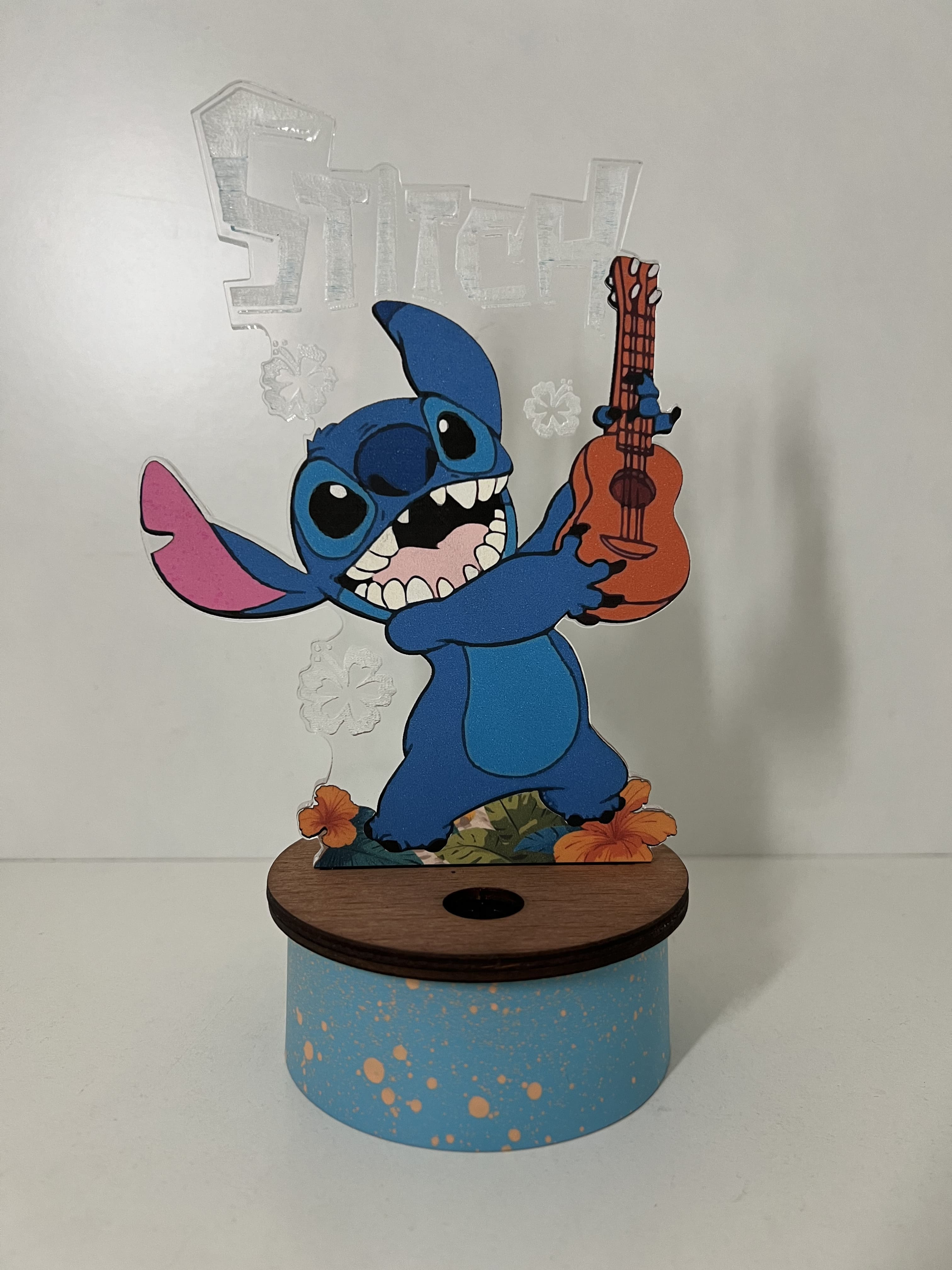 Lámpara Acrílico Stich