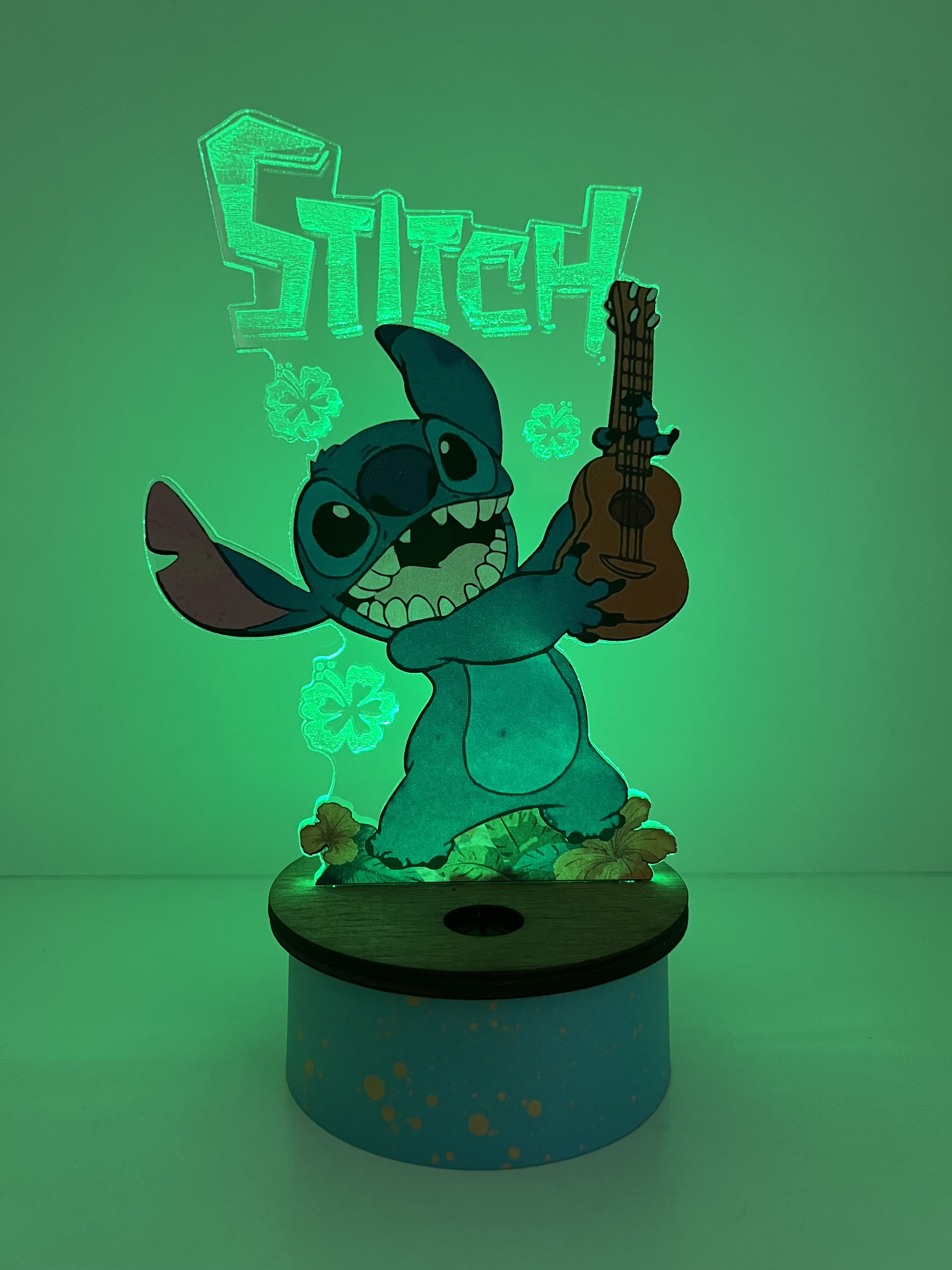 Lámpara Acrílico Stich