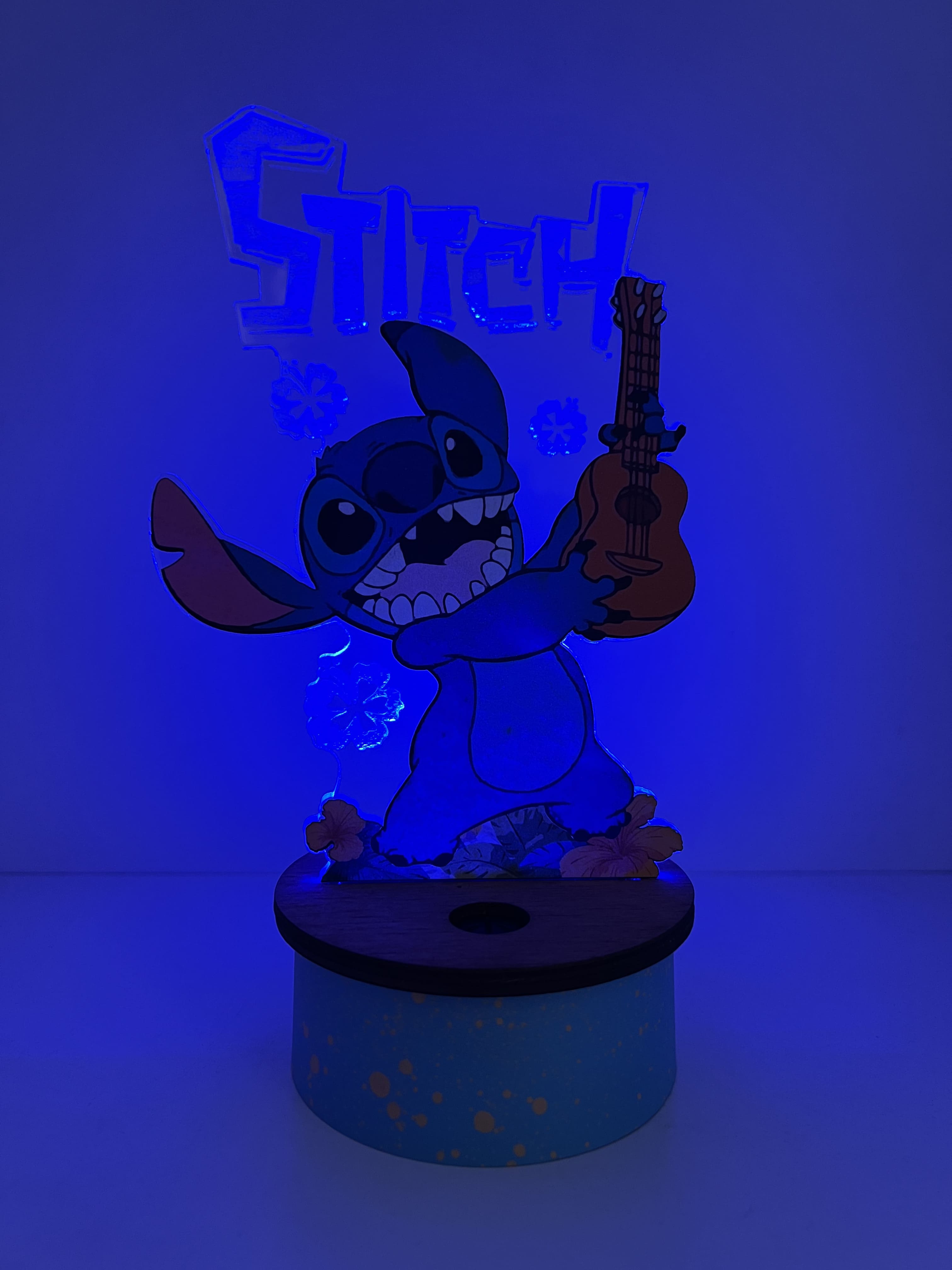 Lámpara Acrílico Stich