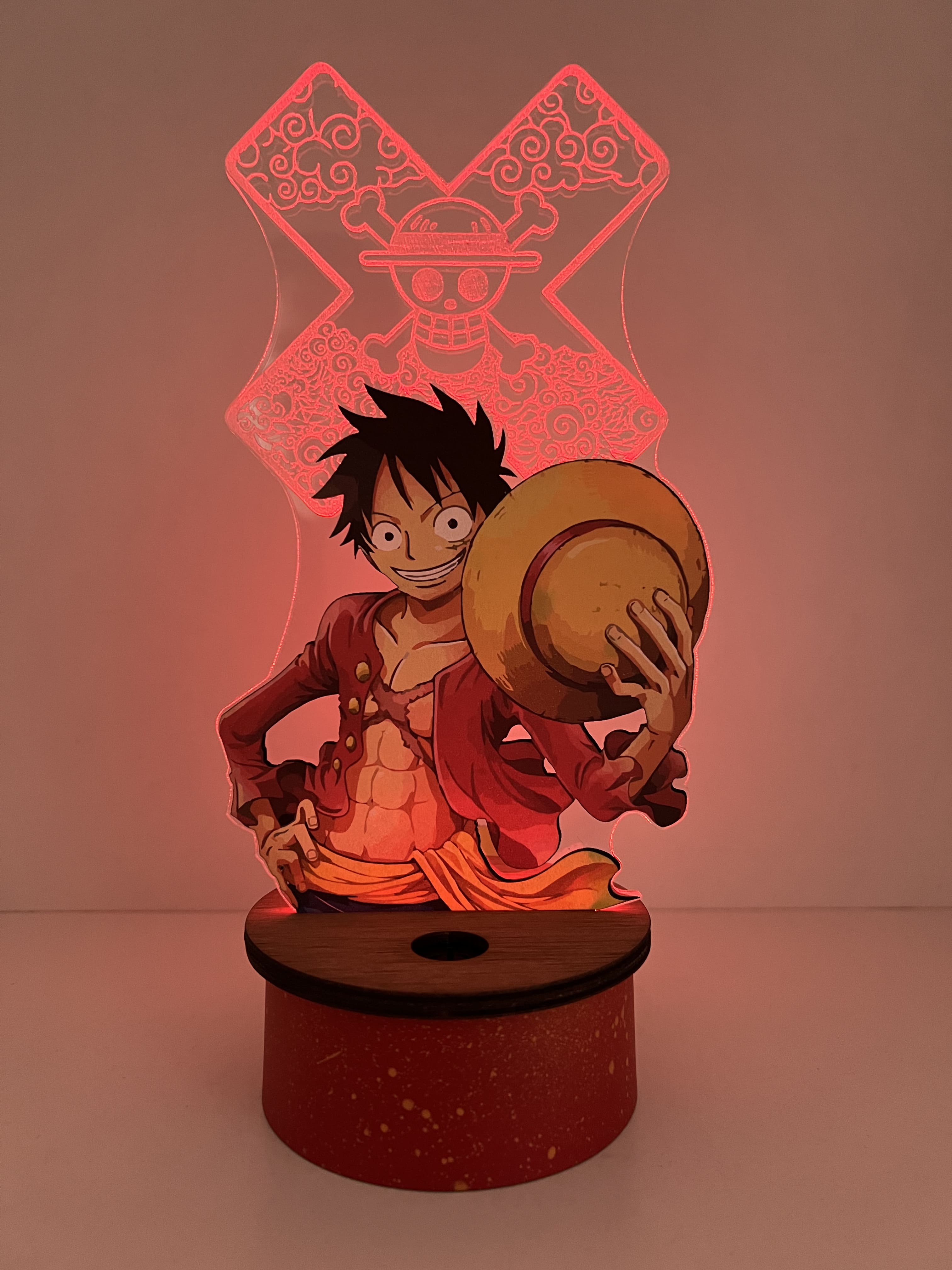 Lámpara Acrílico One Piece