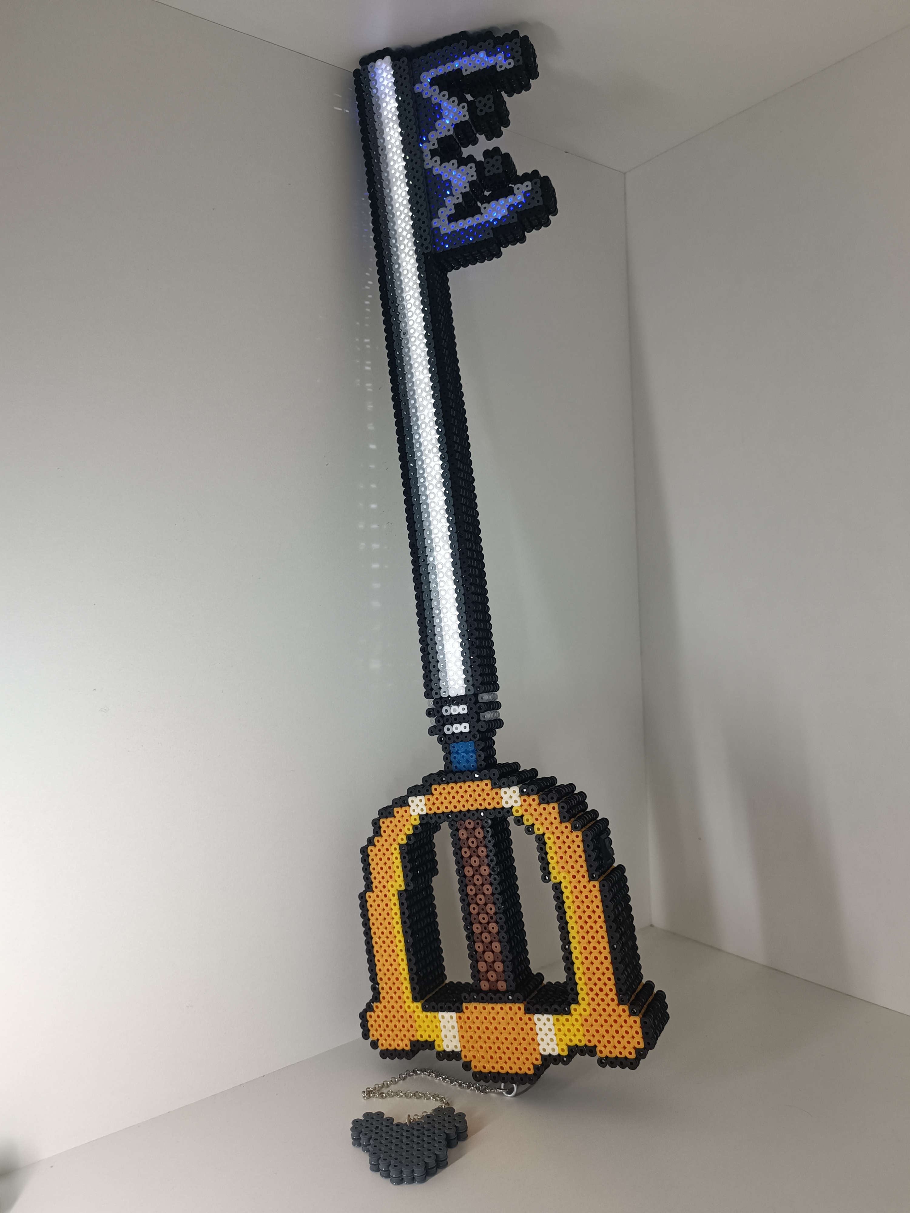 Lámpara Pixel Llave Espada Kingdom Hearts