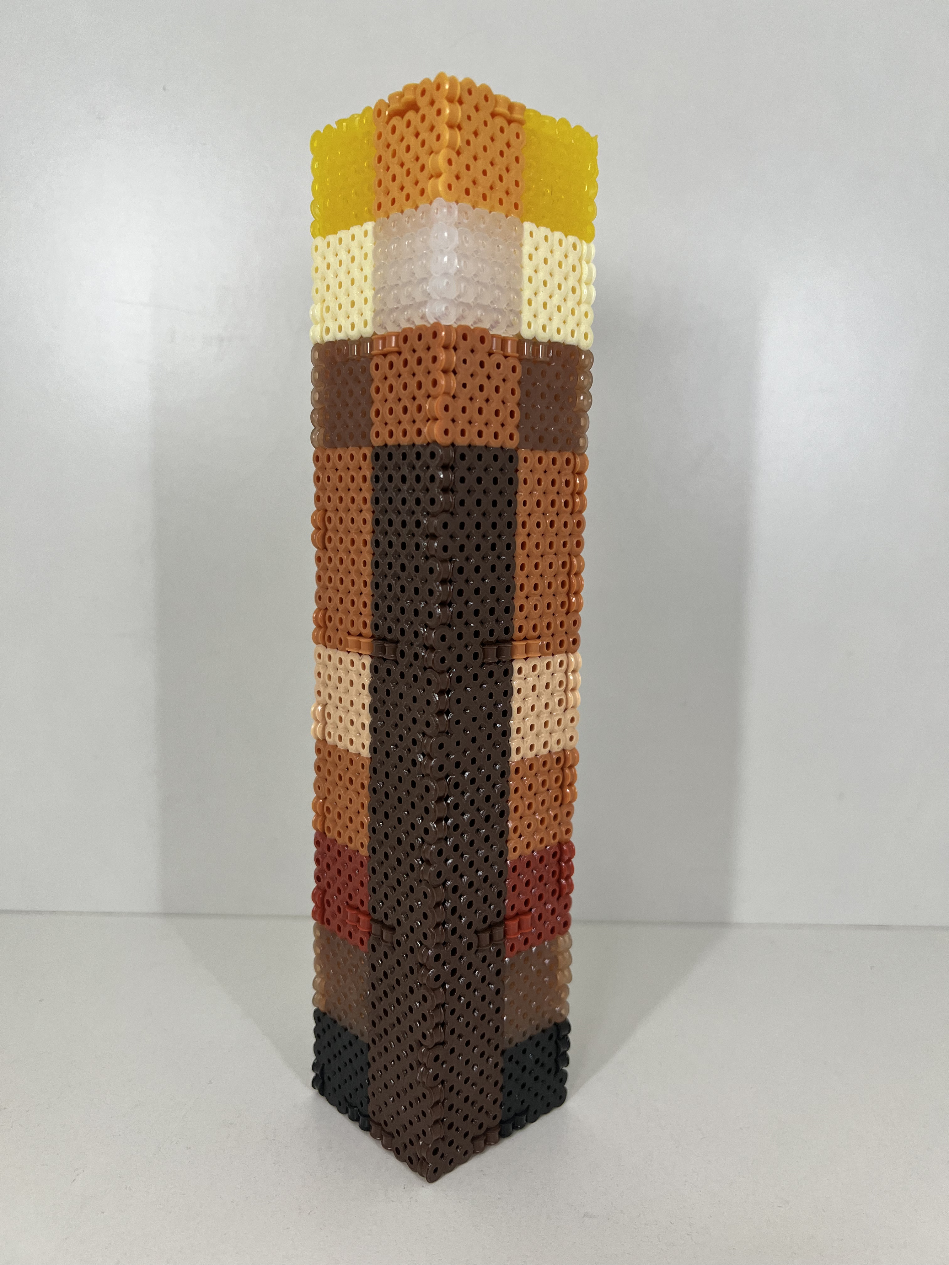 Lámpara Pixel Antorcha Minecraft