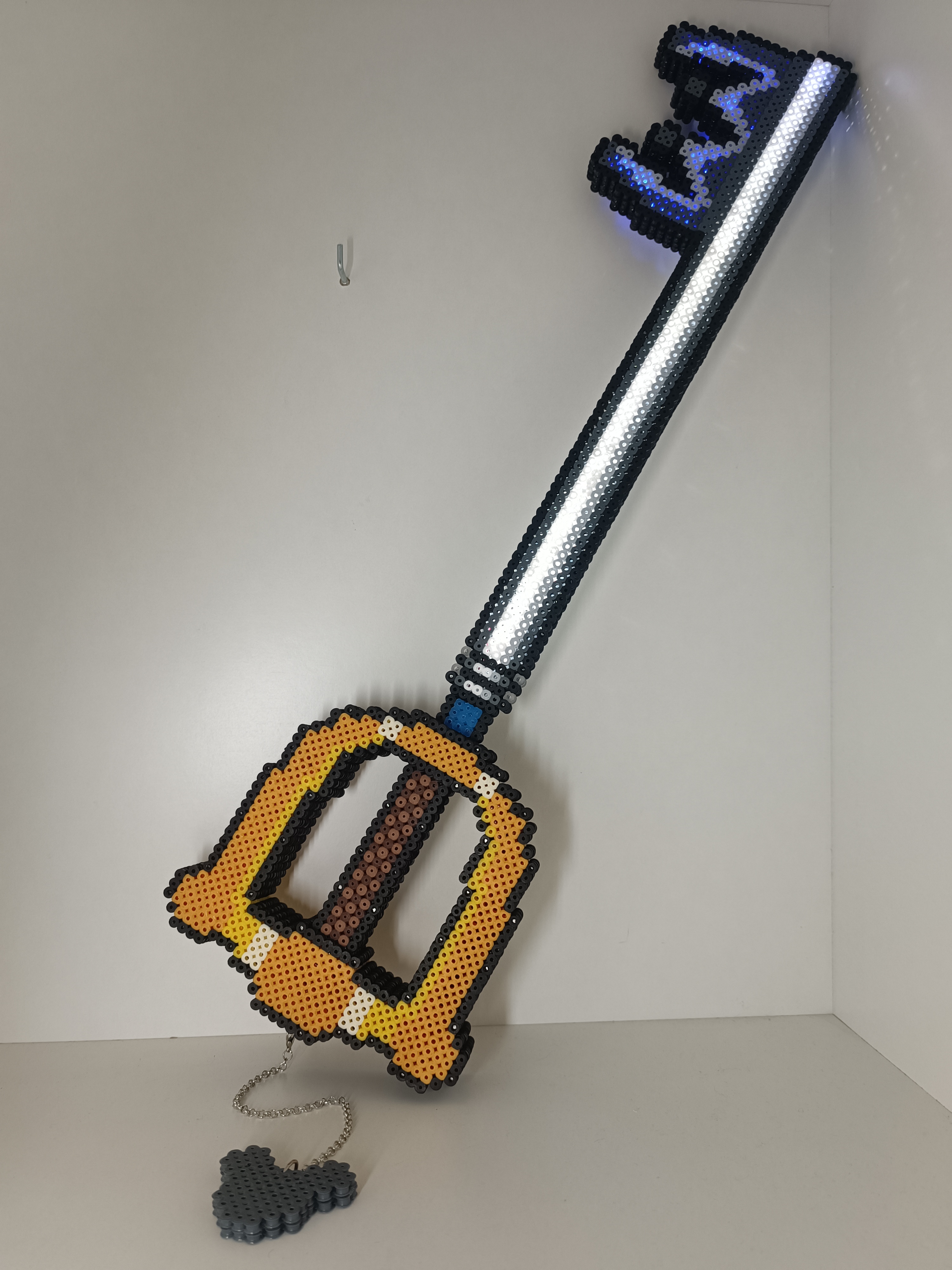 Lámpara Pixel Llave Espada Kingdom Hearts
