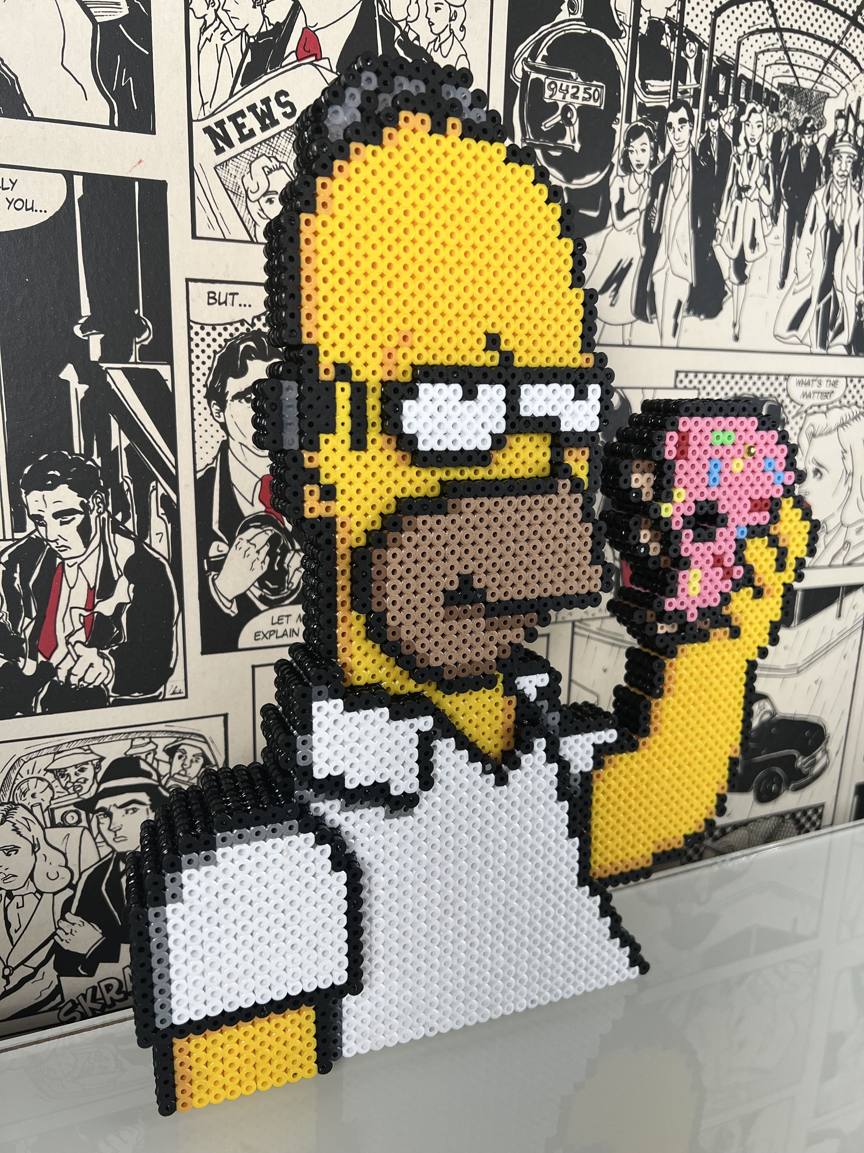 Lámpara Pixel Homer The Simpson