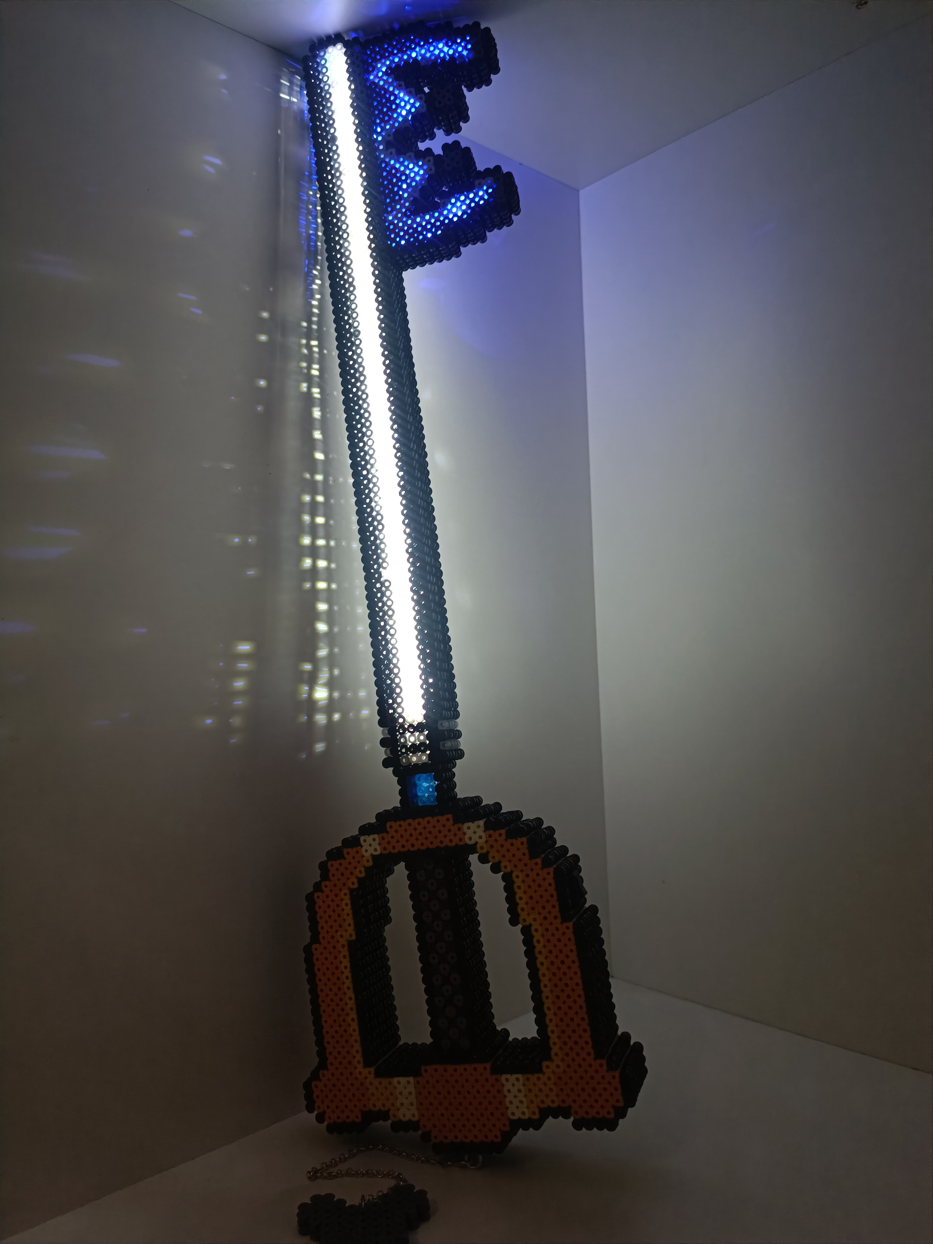 Lámpara Pixel Llave Espada Kingdom Hearts