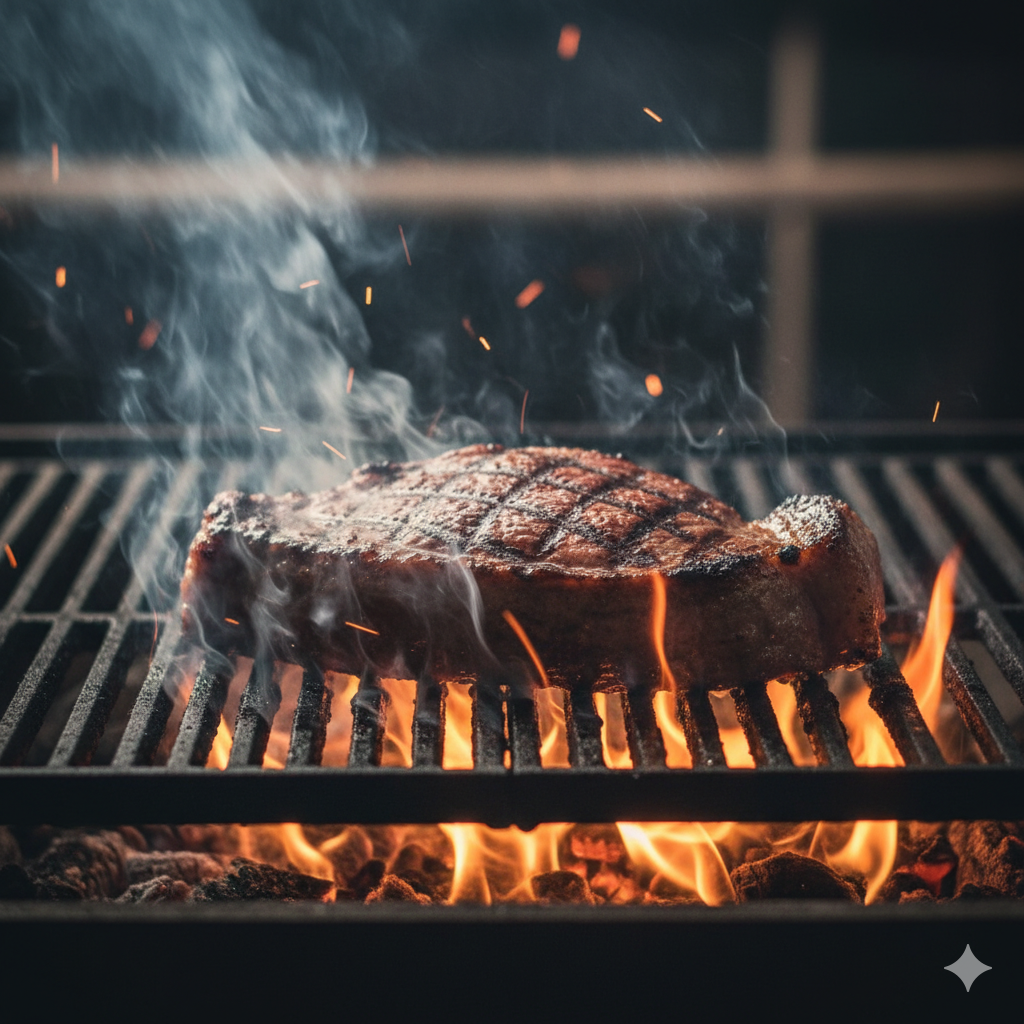 Parrilla de acero inoxidable premium