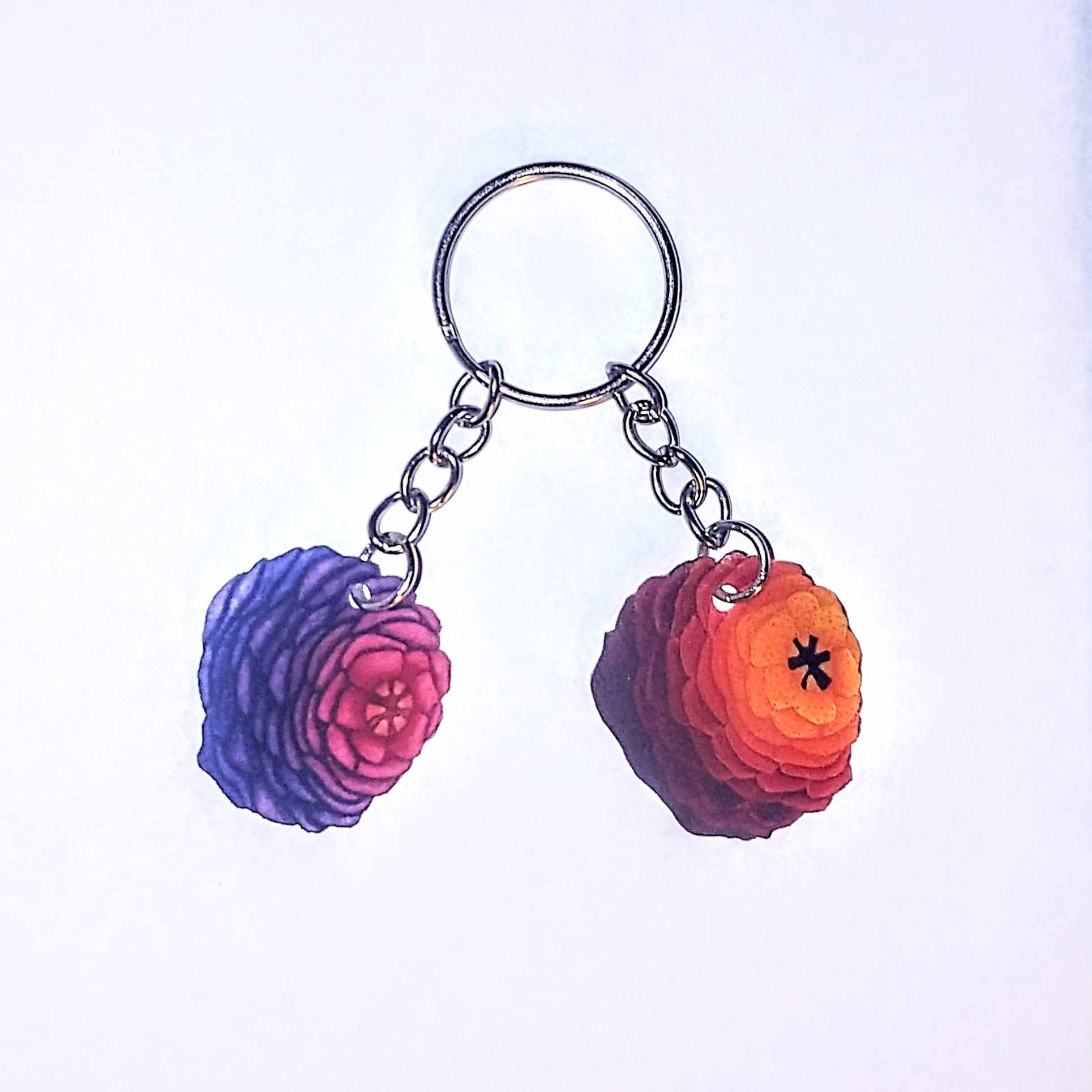 Keychain - Flower With Teeth