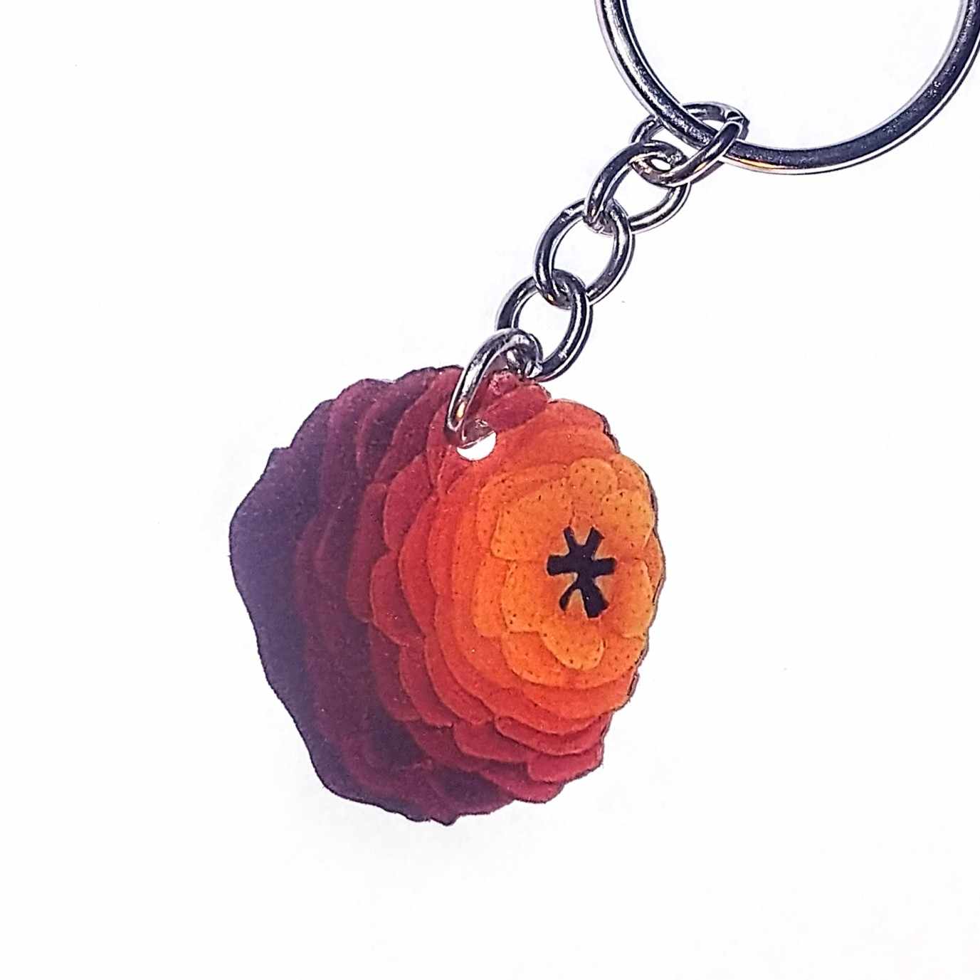 Keychain - Flower With Teeth