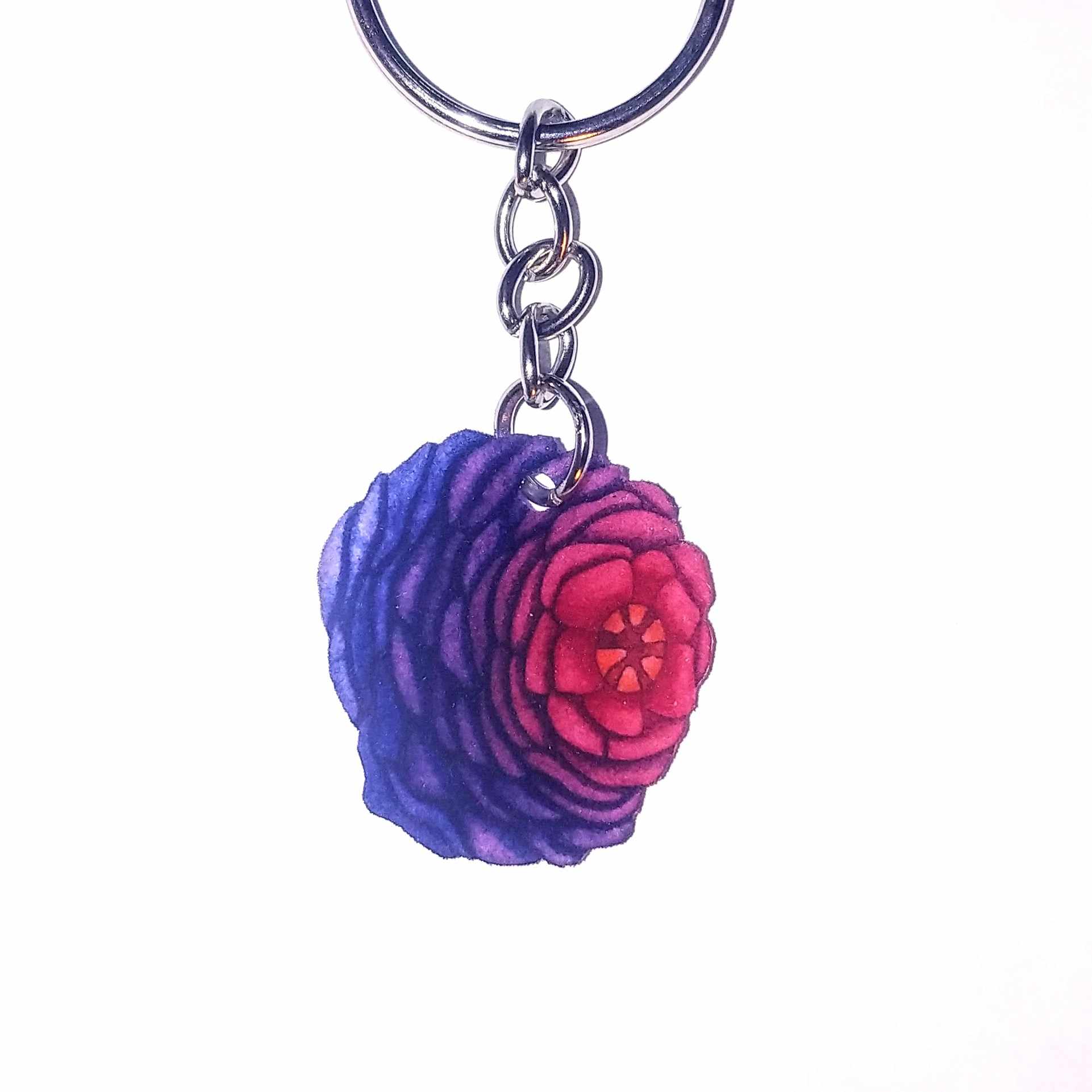 Keychain - Flower With Teeth