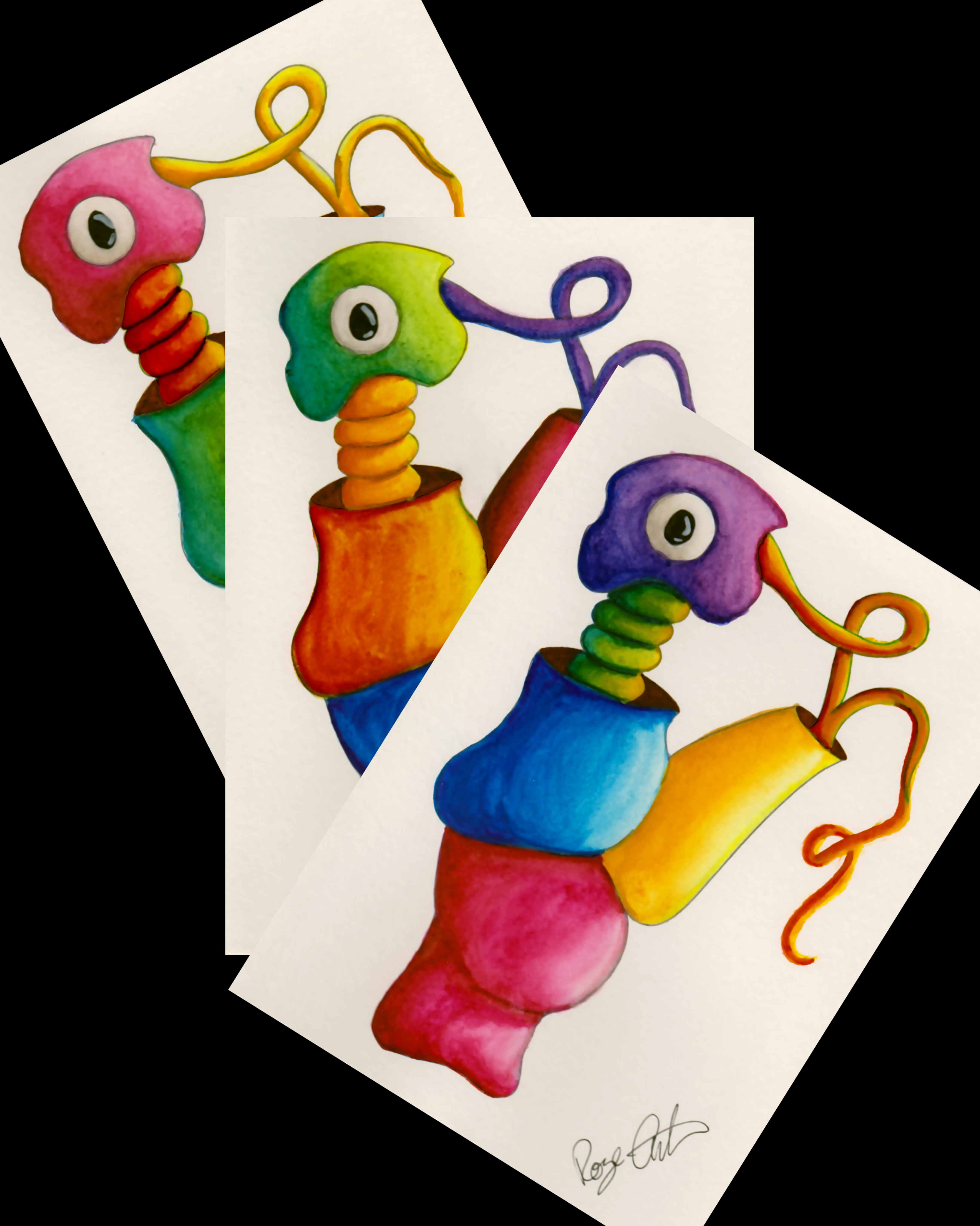Greeting Card - Squish