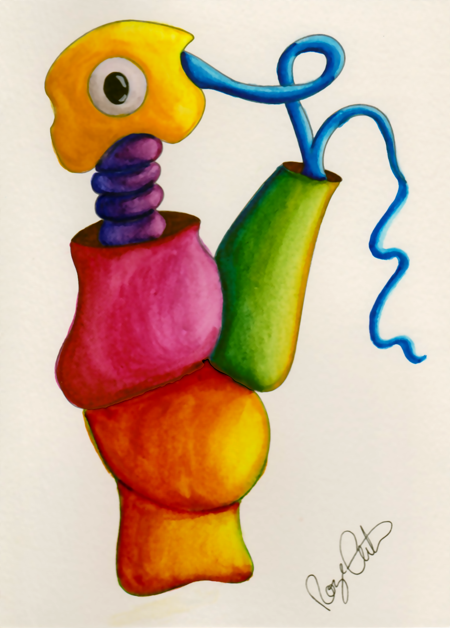 Greeting Card - Squish