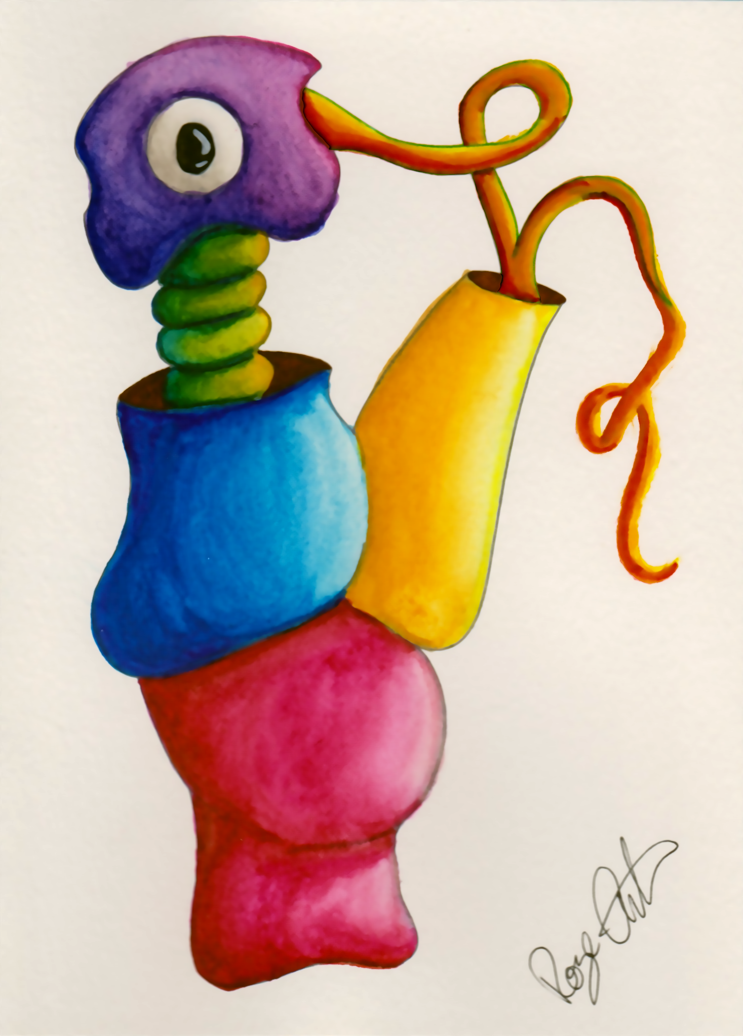 Greeting Card - Squish