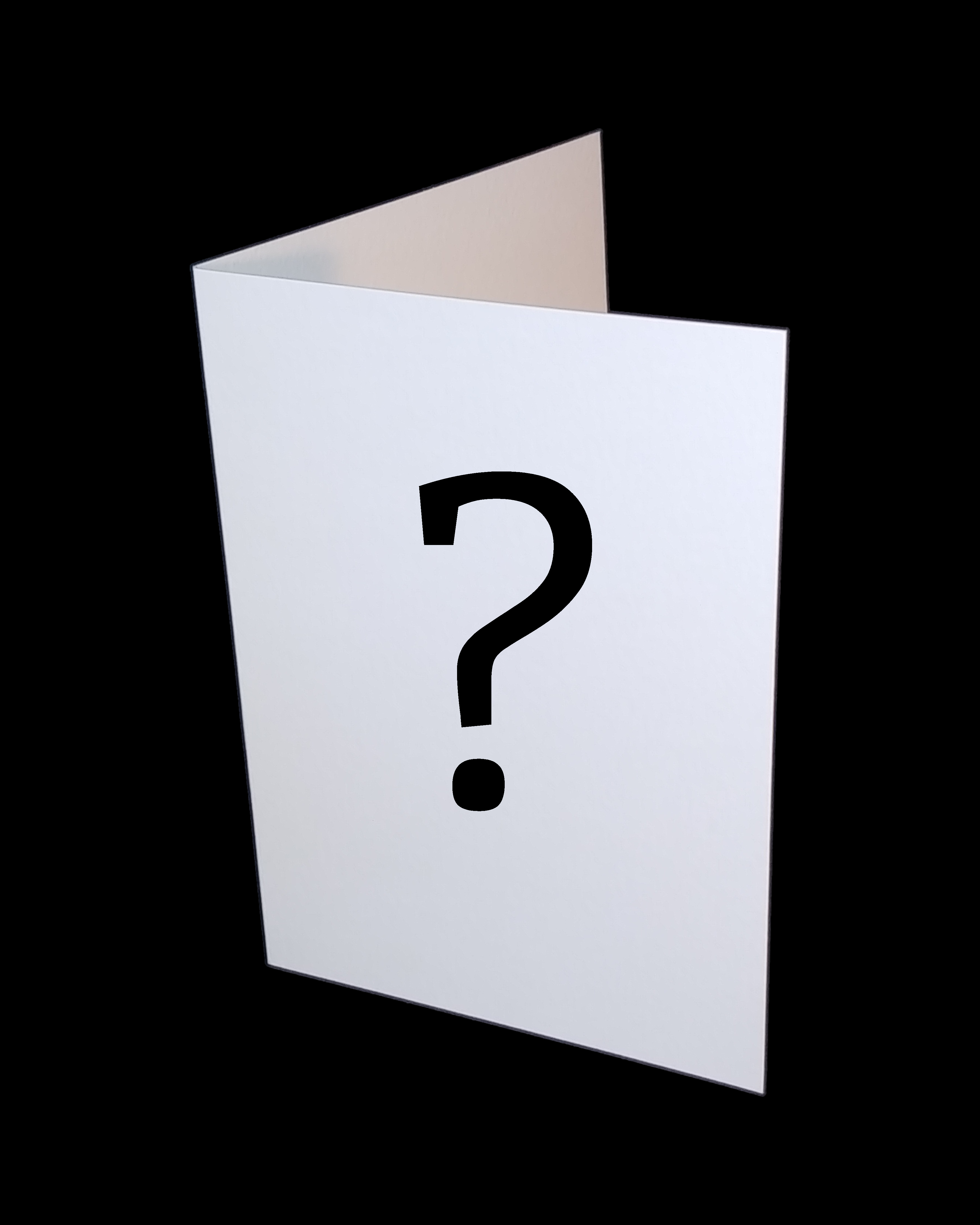 Mystery Card - One