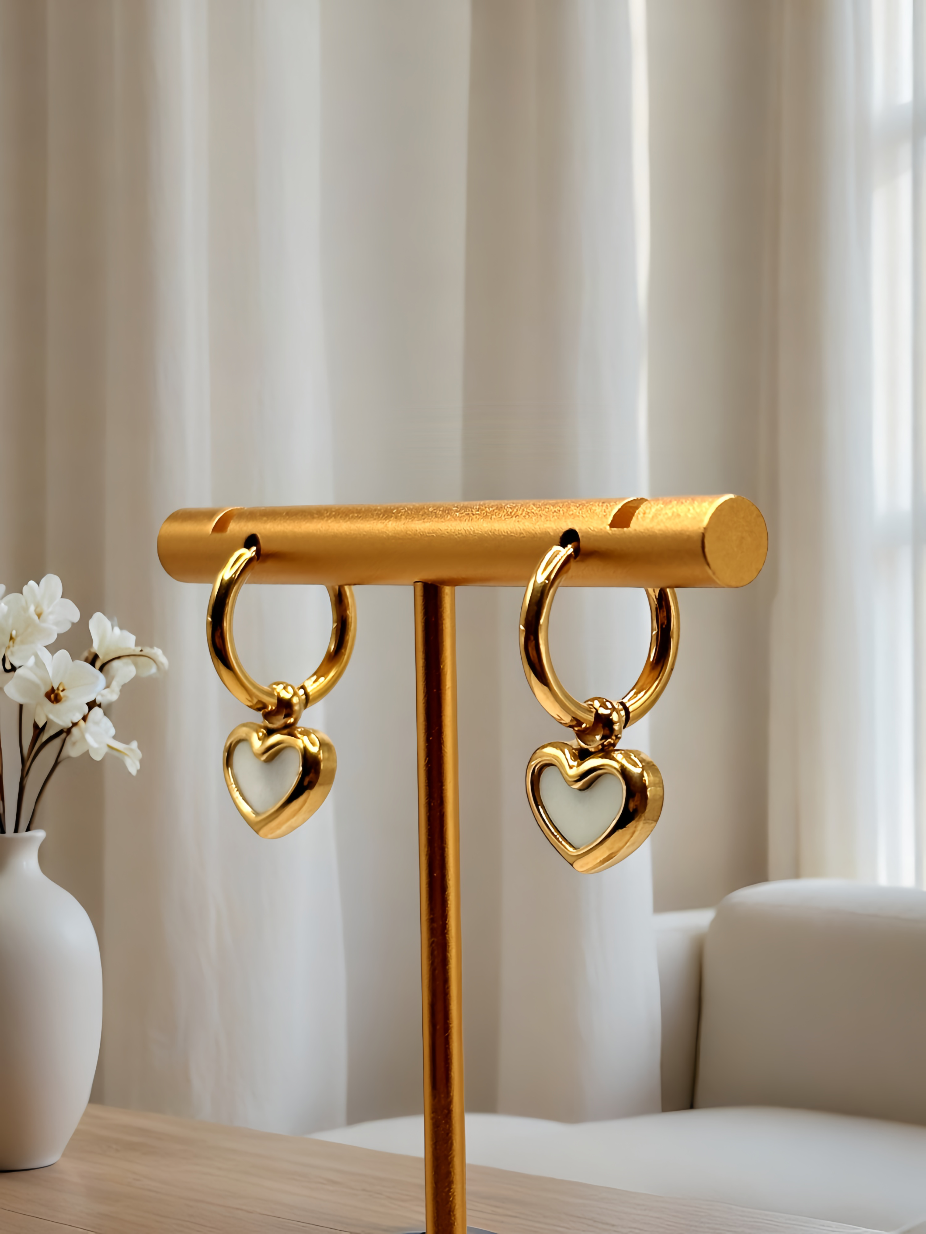 Lia's Heart Earrings